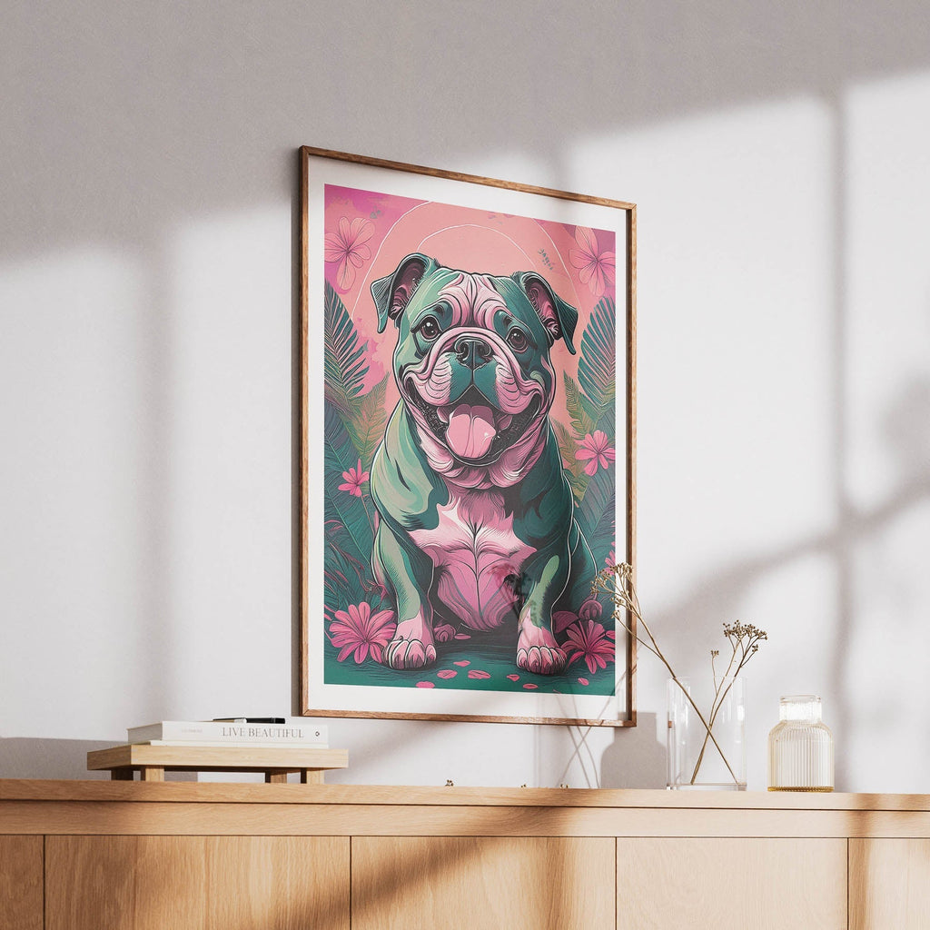Bulldog Flowery Dog image 6