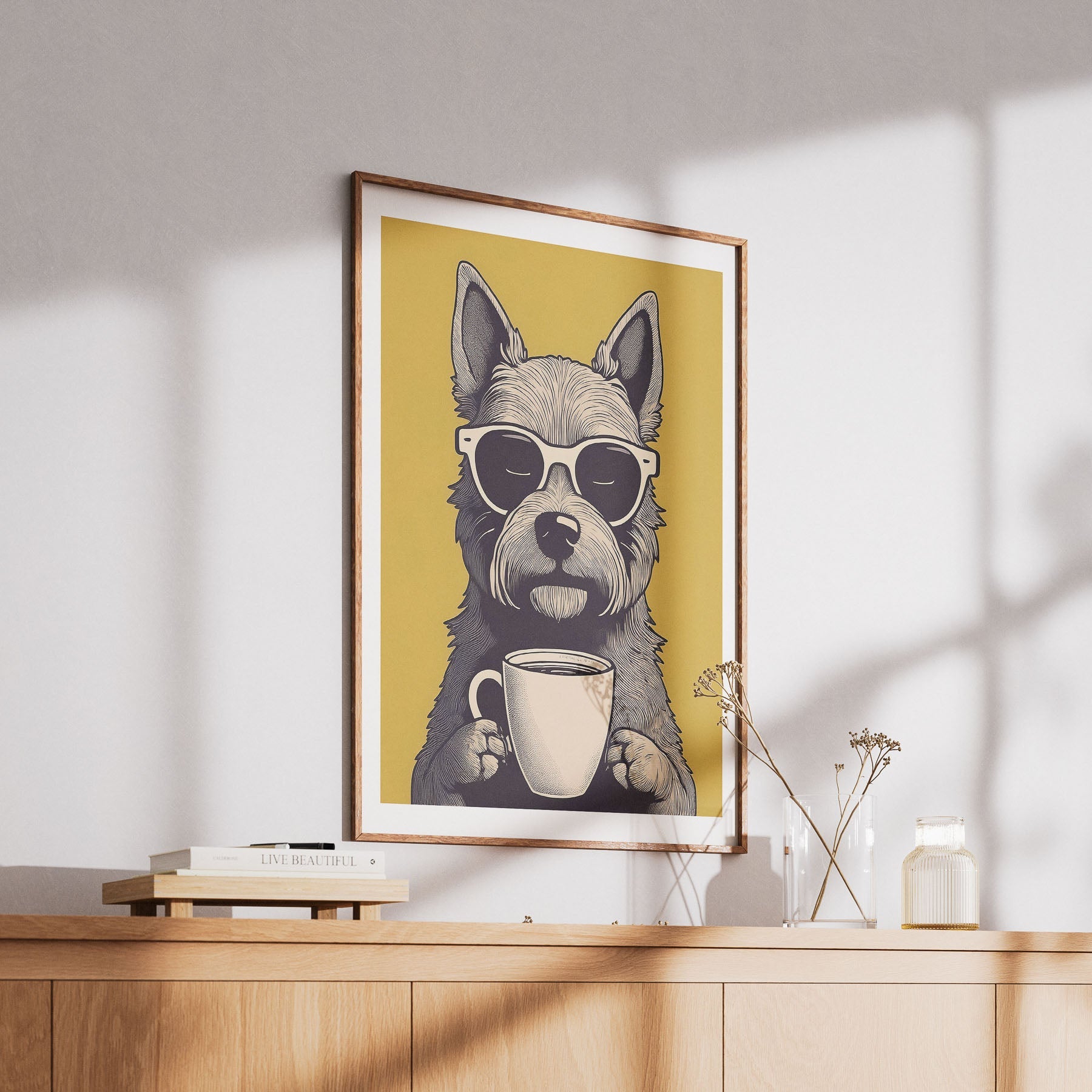 Australlian Terrier Chillin Coffee Dog image 6