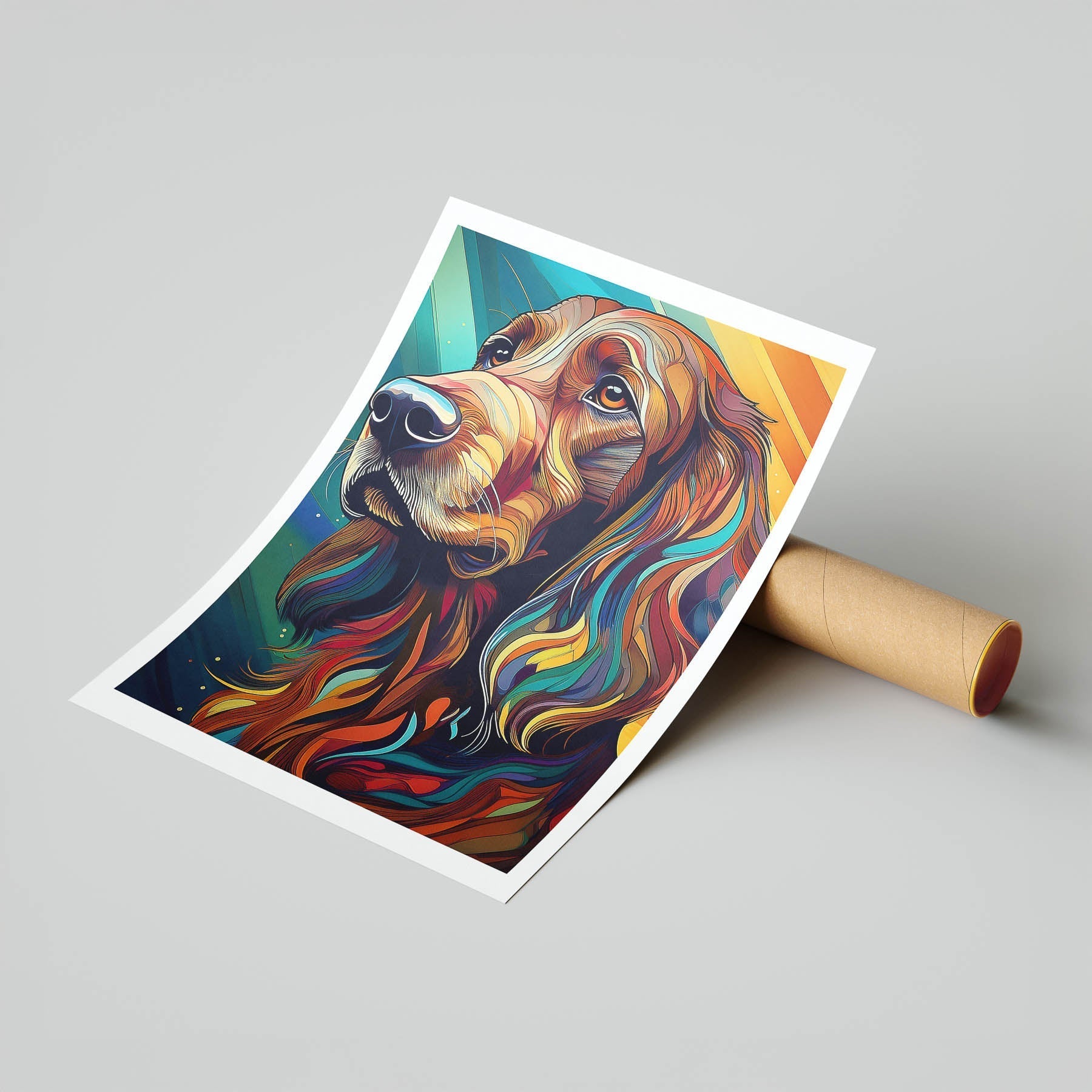 Irish Setter Colour Graphics image 7