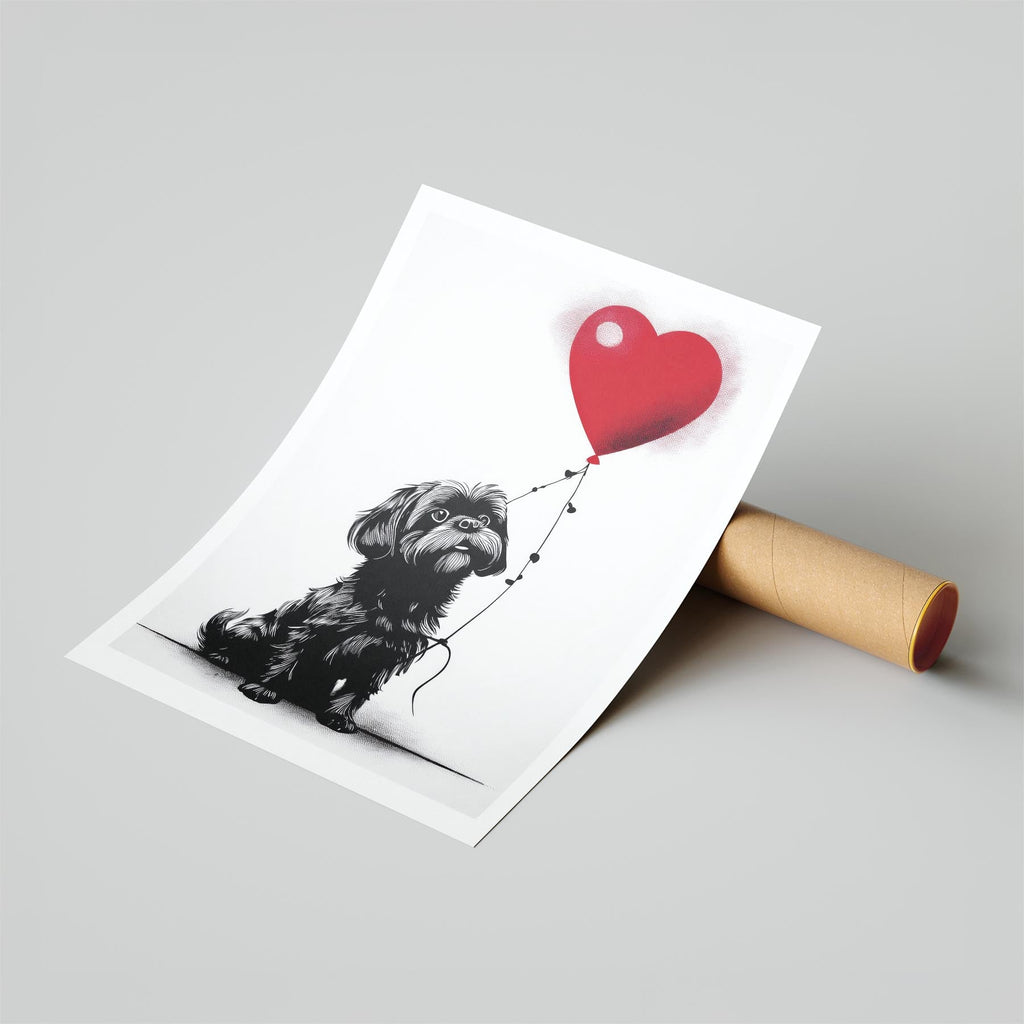 Shih Tzu DOGSY Series inspired by the Art of Banksy image 6