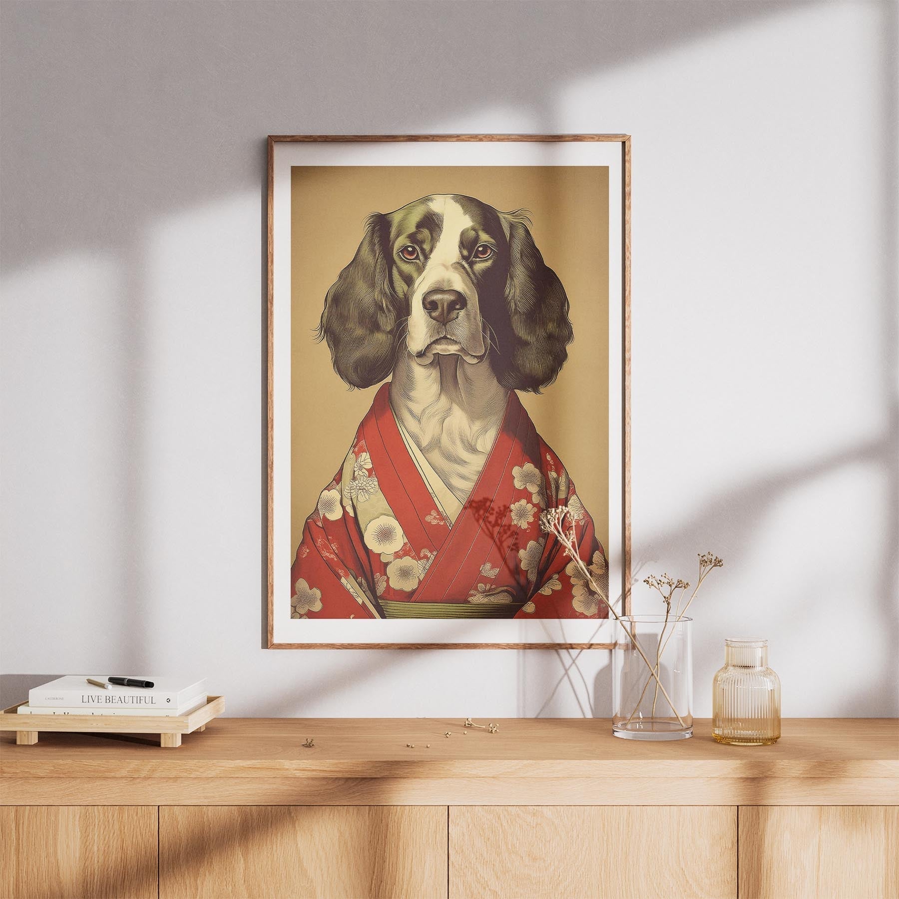 English Springer Spaniel Japanse Kimono Dog Series image 8
