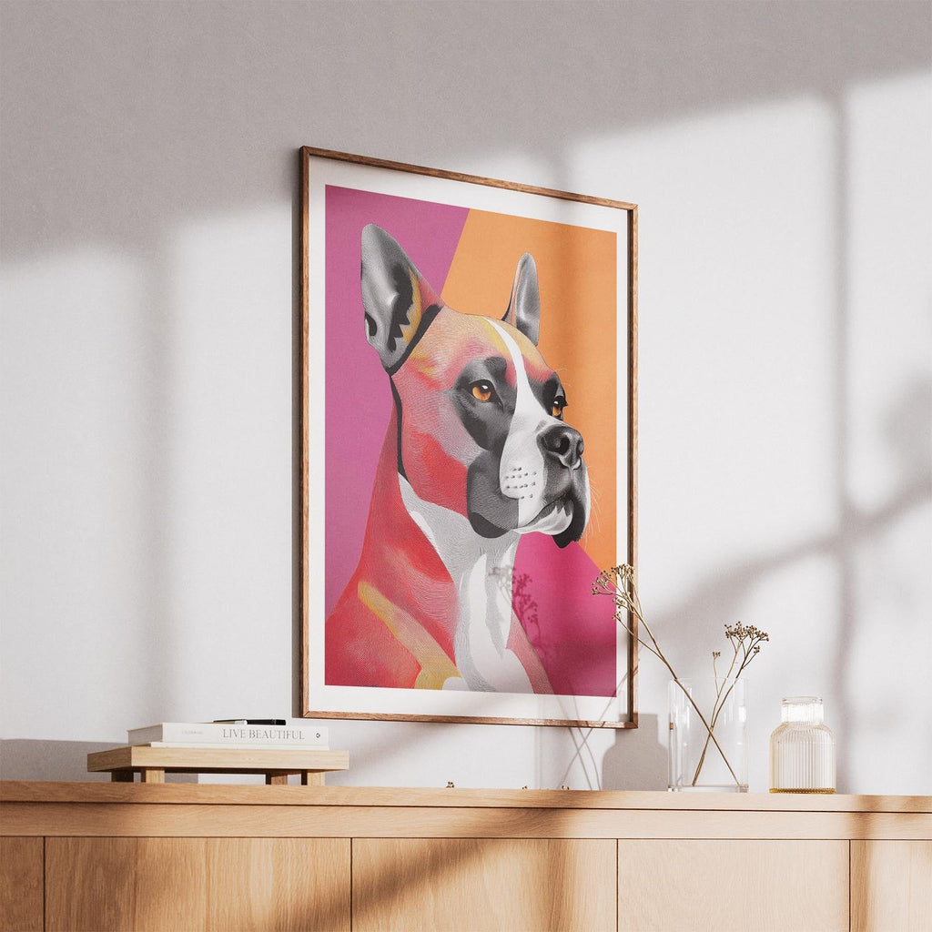 Boxer Modern Pop Dog Series image 5