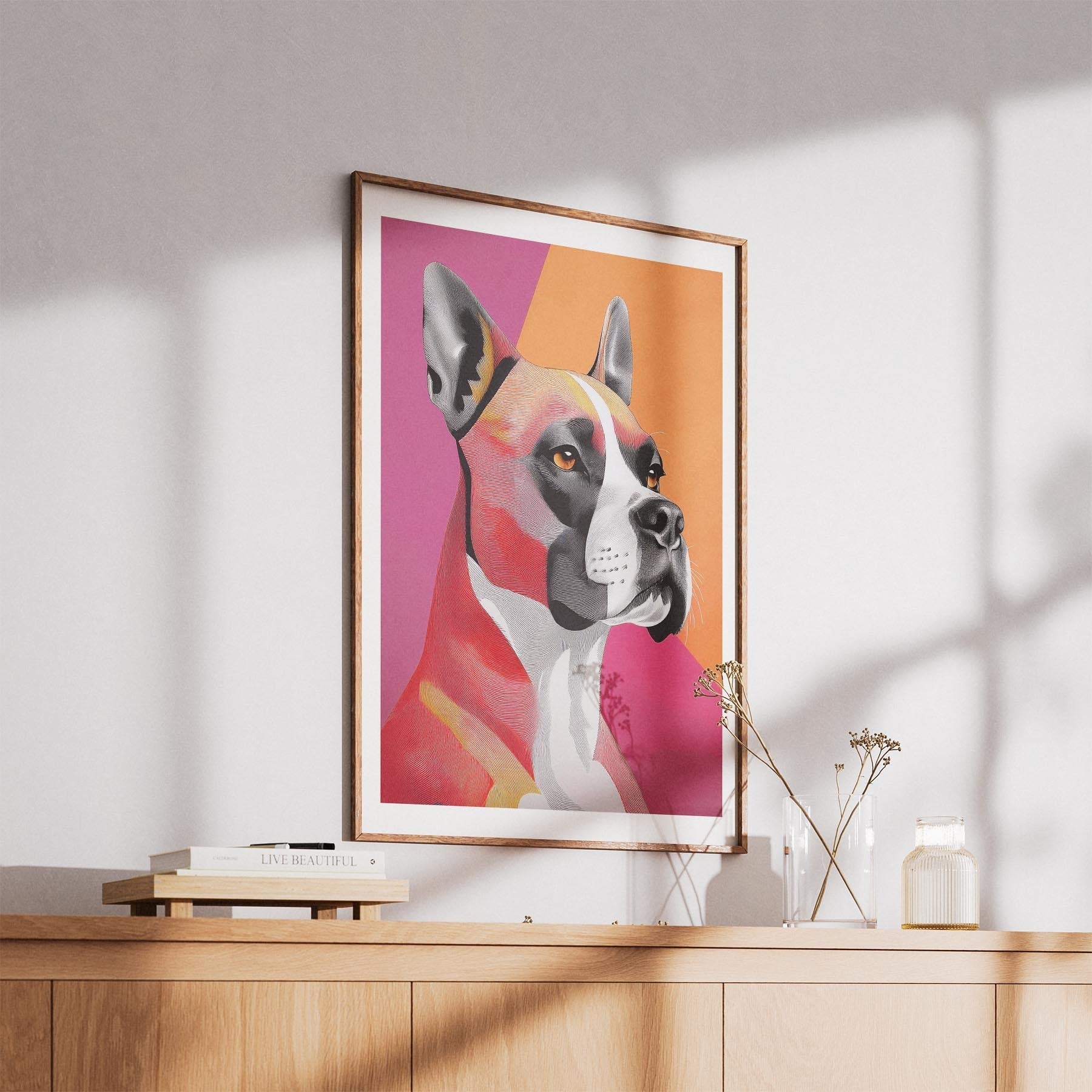 Boxer Modern Pop Dog Series image 5