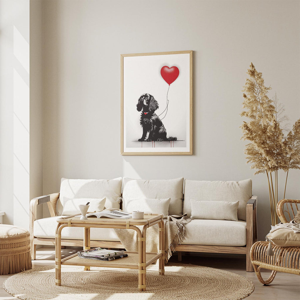 Cavalier Spaniel DOGSY Series inspired by the Art of Banksy image 2