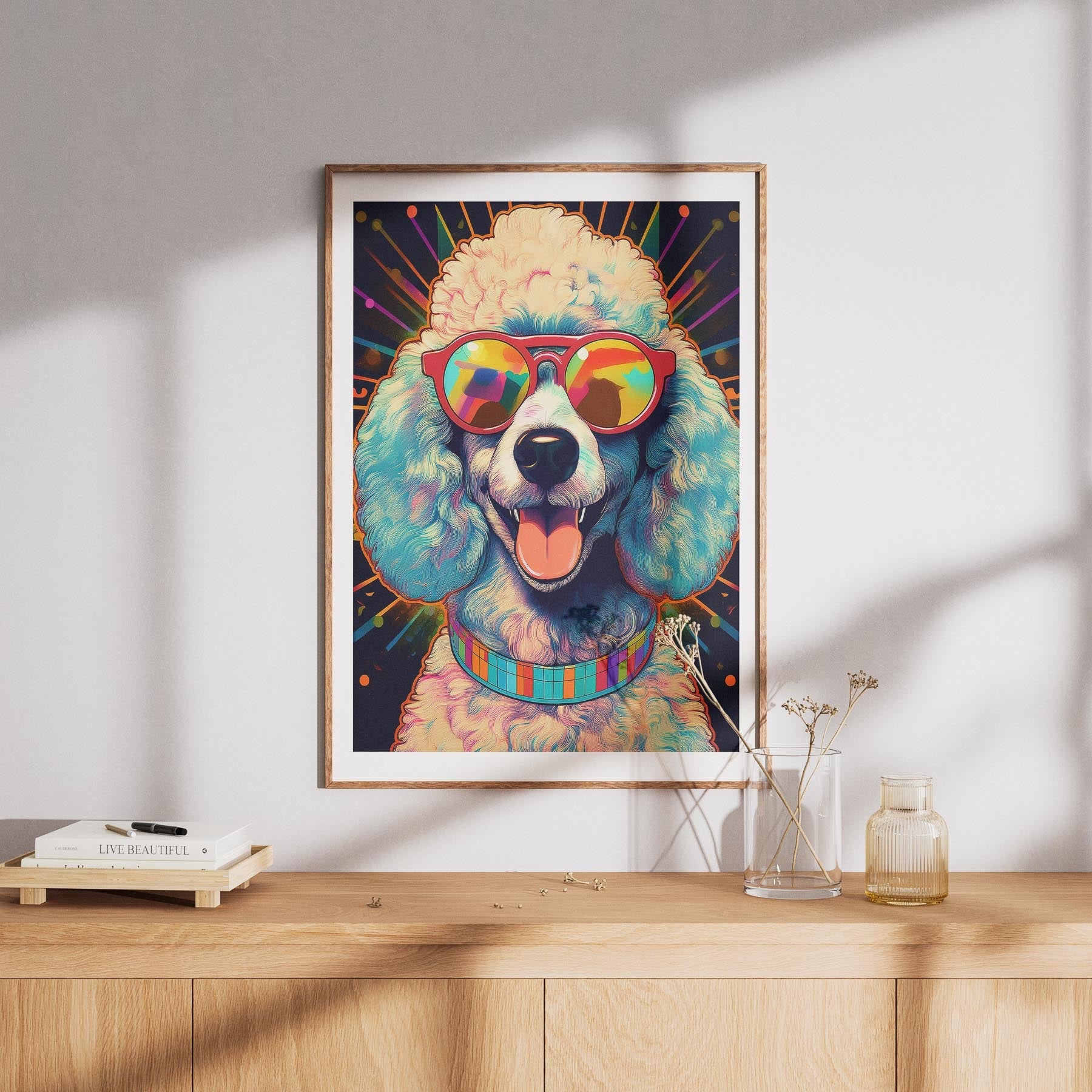 Poodle In Colourful Sunnies 2 image 8