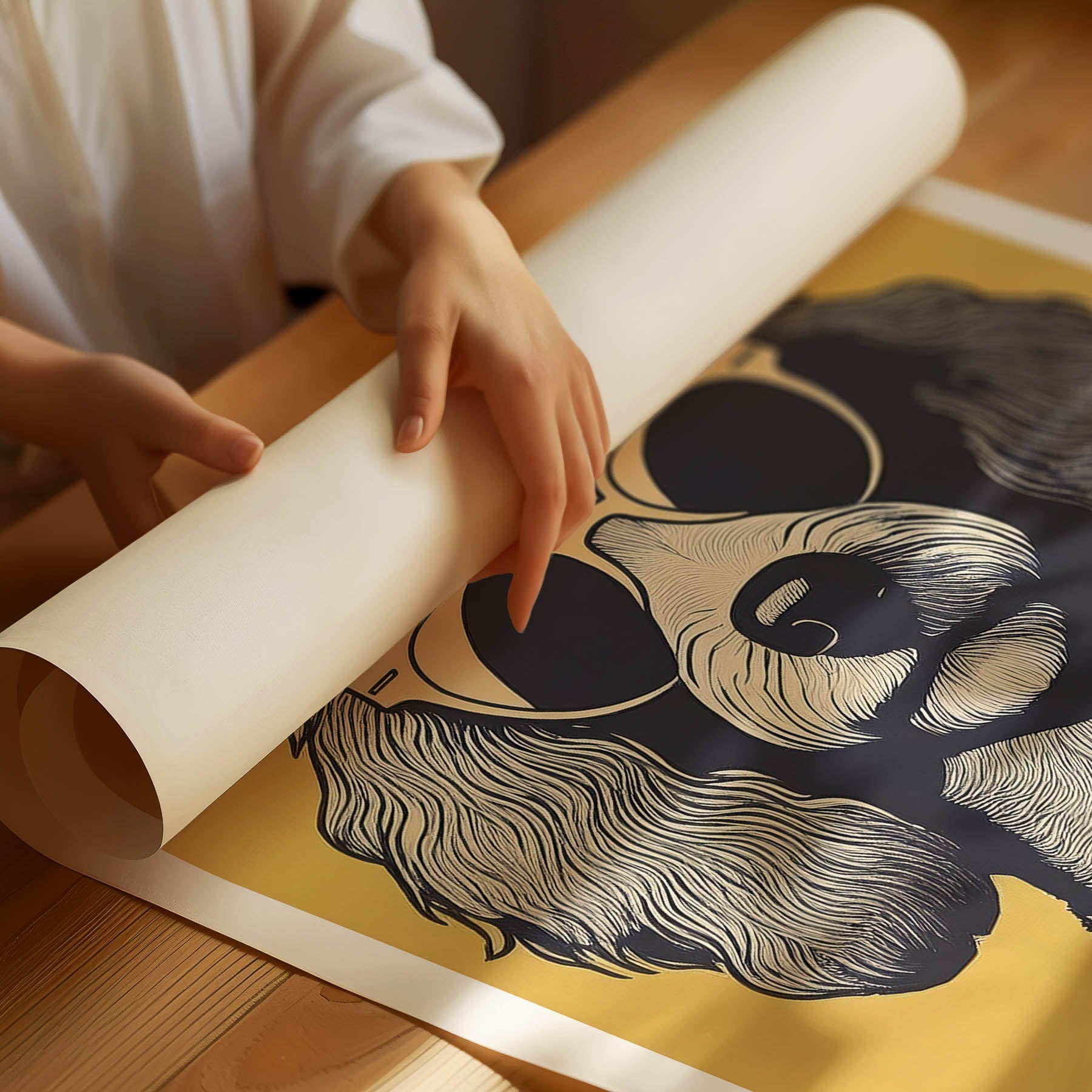 Poodle Chillin Coffee Dog image 3