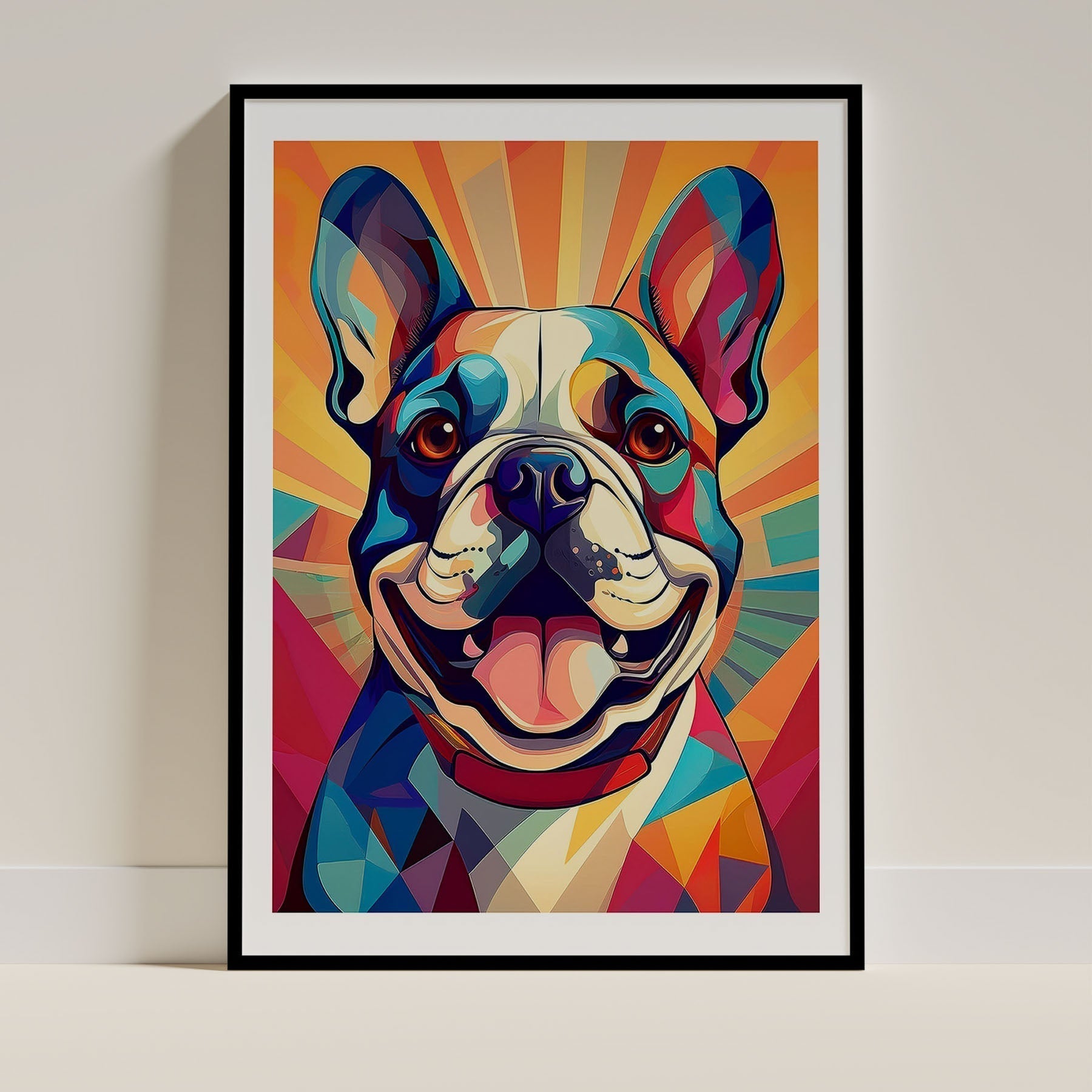 French Bulldog Dog Art Print Unframed Vol 3 | 3 Unique Designs | Wall Art Gift for Dog Lovers - Image 3 | Dogsy & Co