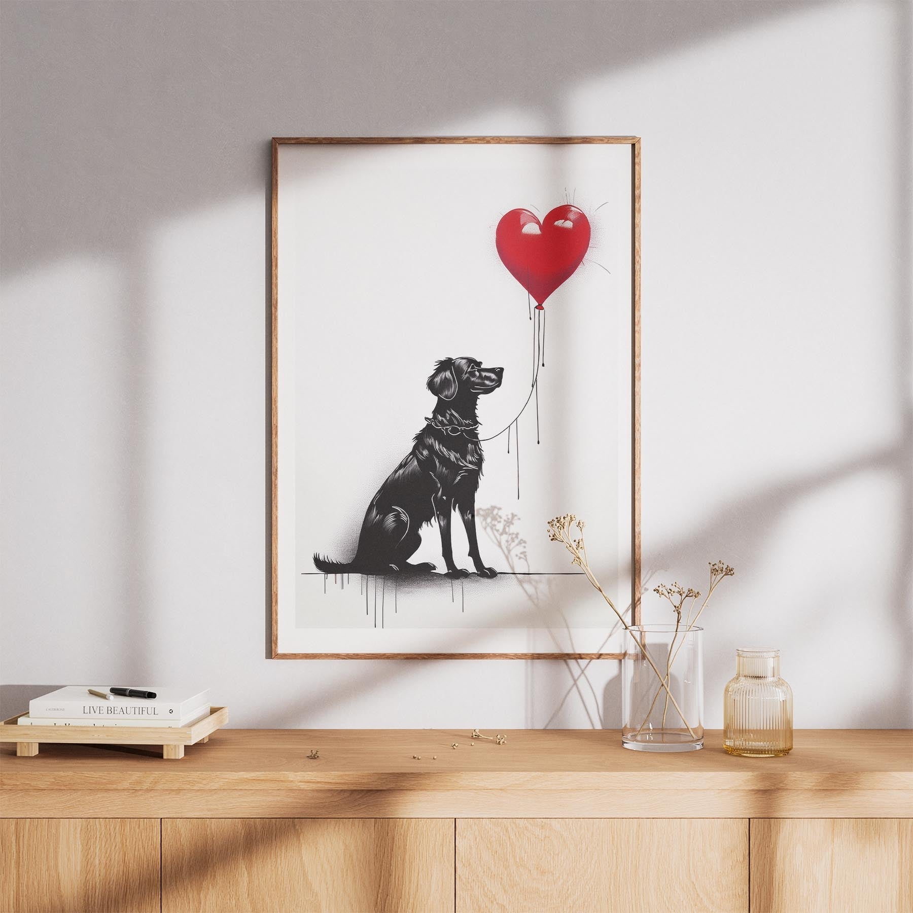 Maremma DOGSY Series inspired by the Art of Banksy image 8