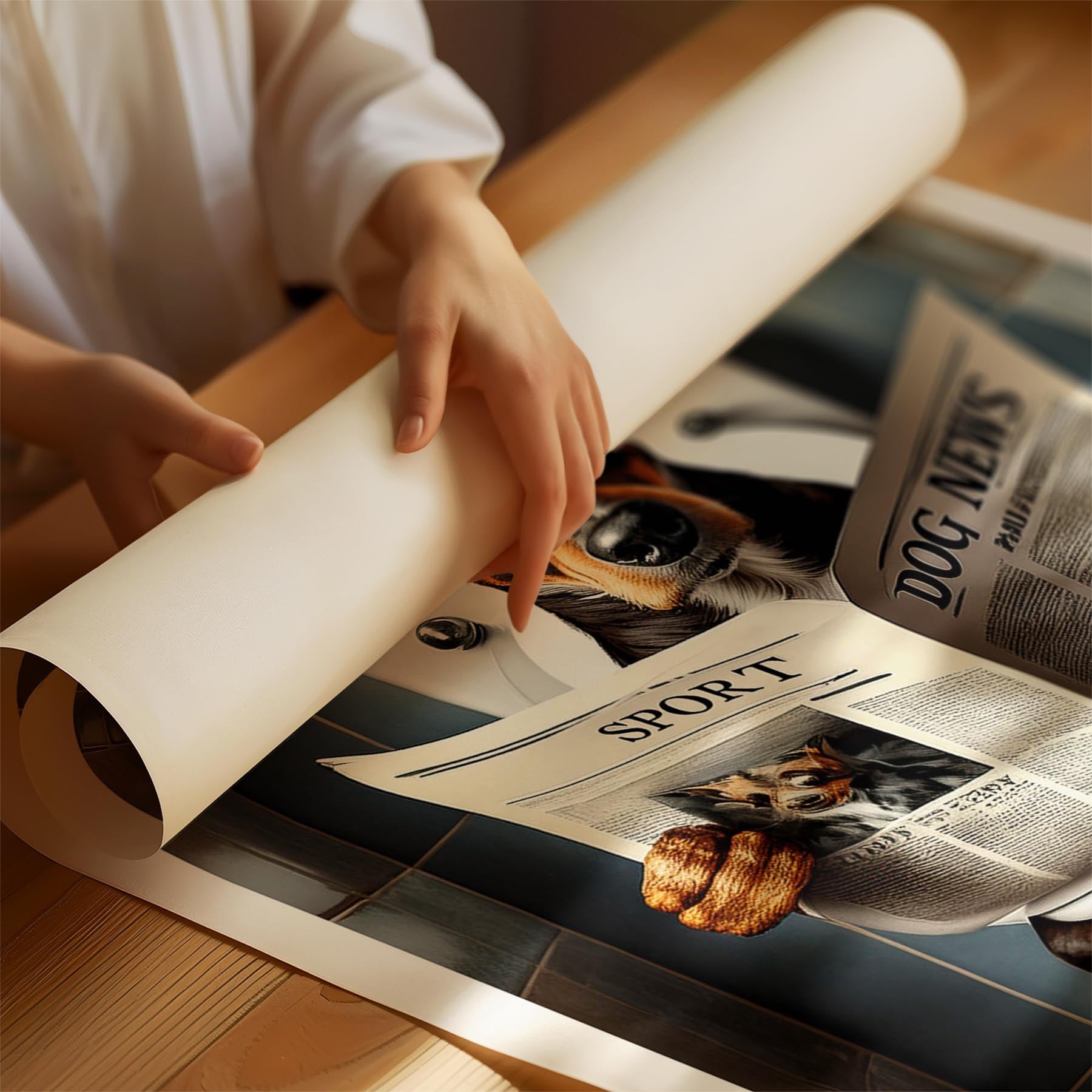 Dobermann Toilet Humour Dog Series 1 image 1