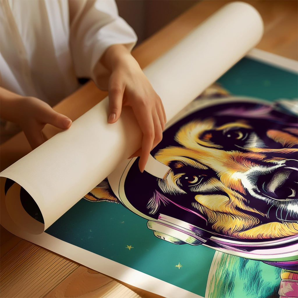 German Shepherd Space Dogs Series image 1