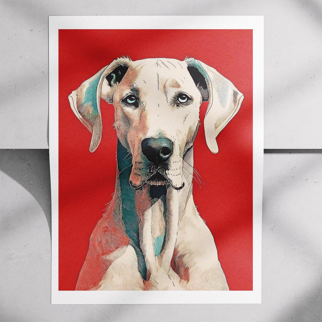 Great Dane Red Dog Series image 7