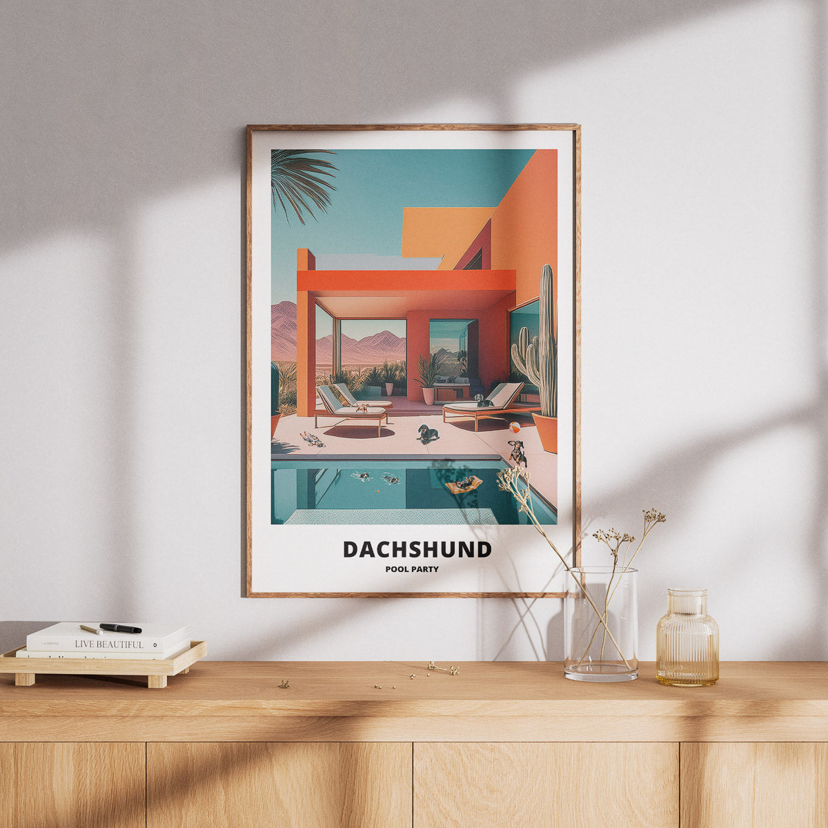 Dachshund Pool Party image 8