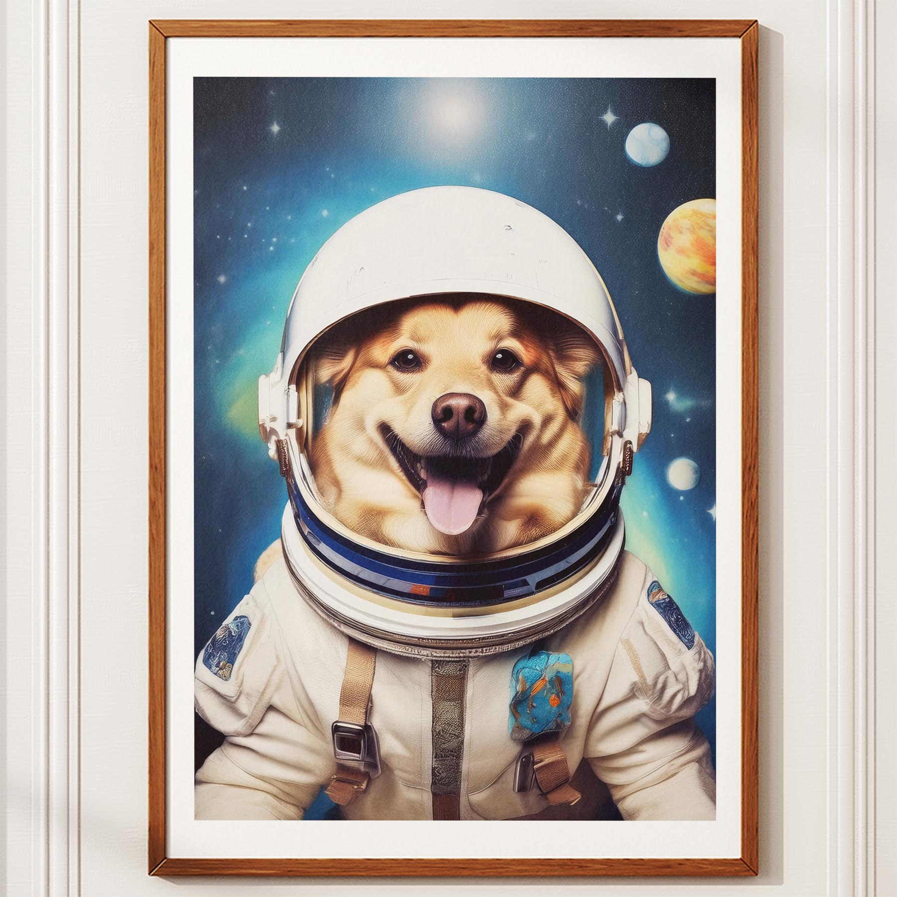 German Spitz Astronaut Dog Series image 10