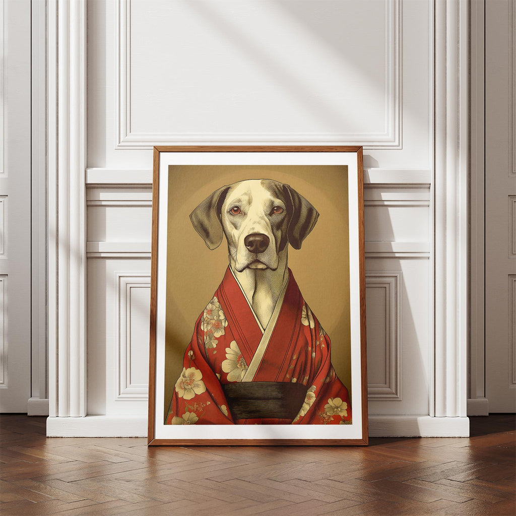 English Pointer Japanse Kimono Dog Series image 4