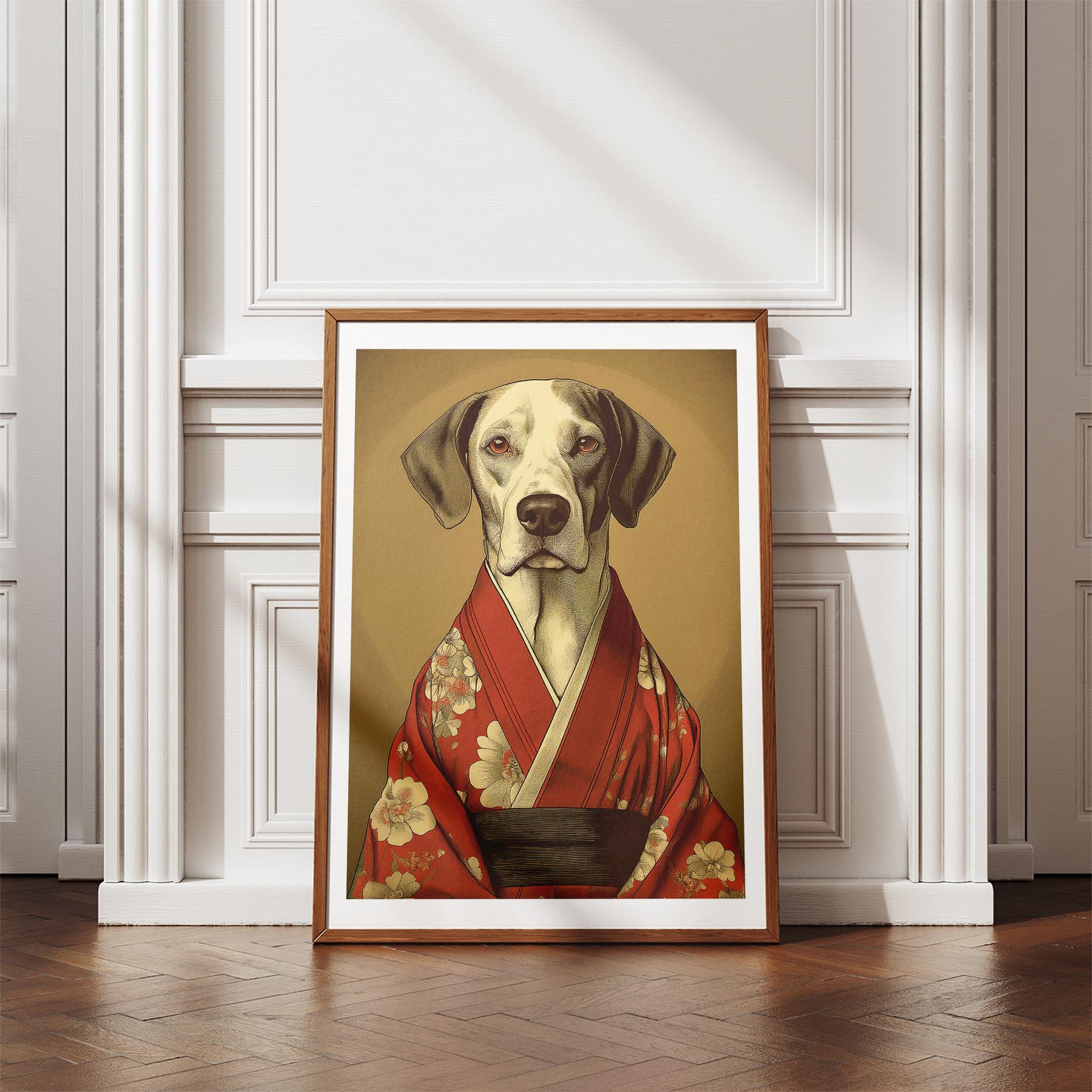 English Pointer Japanse Kimono Dog Series image 4
