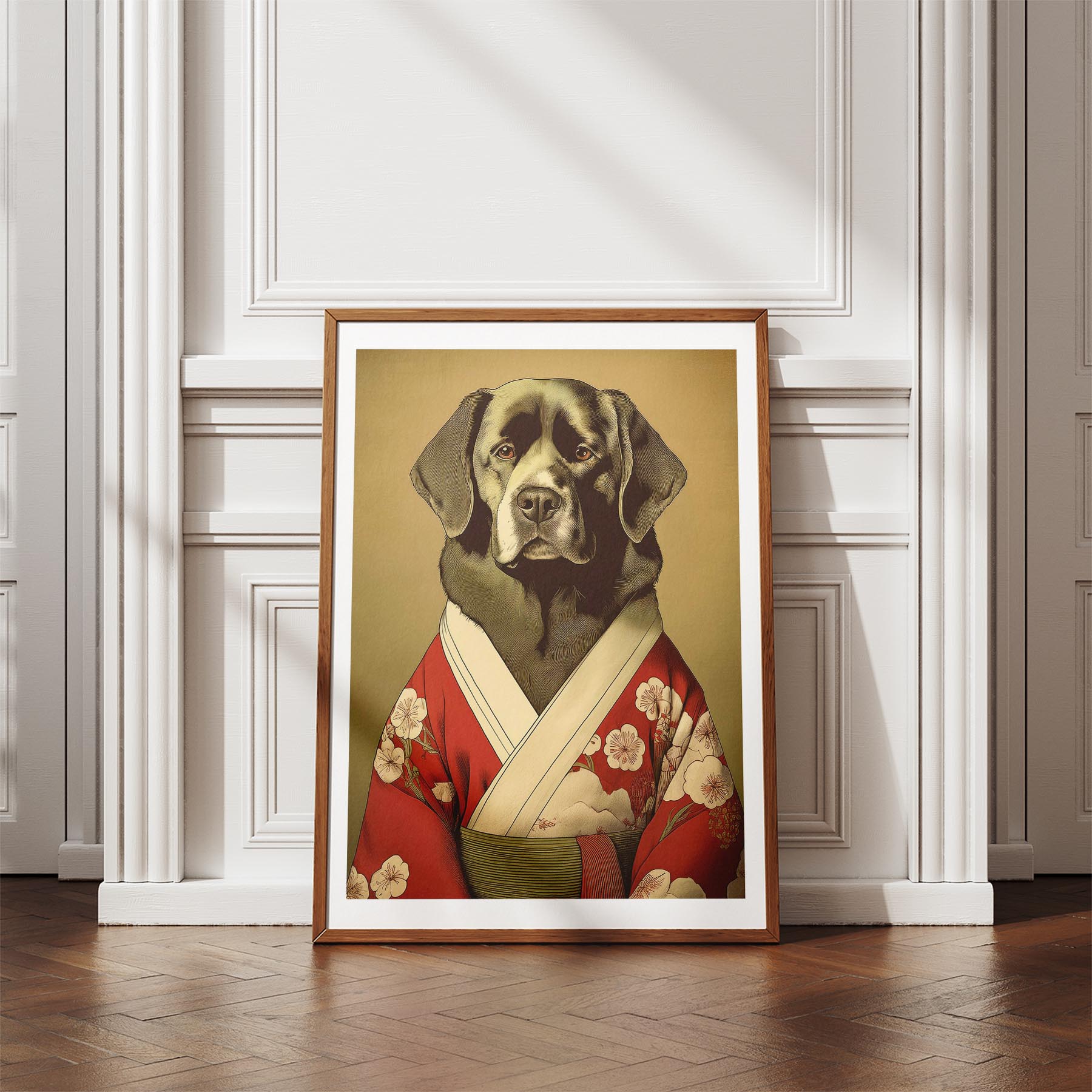 Newfoundland Japanse Kimono Dog Series image 4
