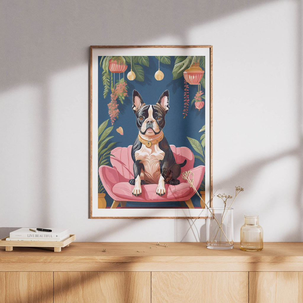 Boston Terrier Just Lounging Around 2 image 8