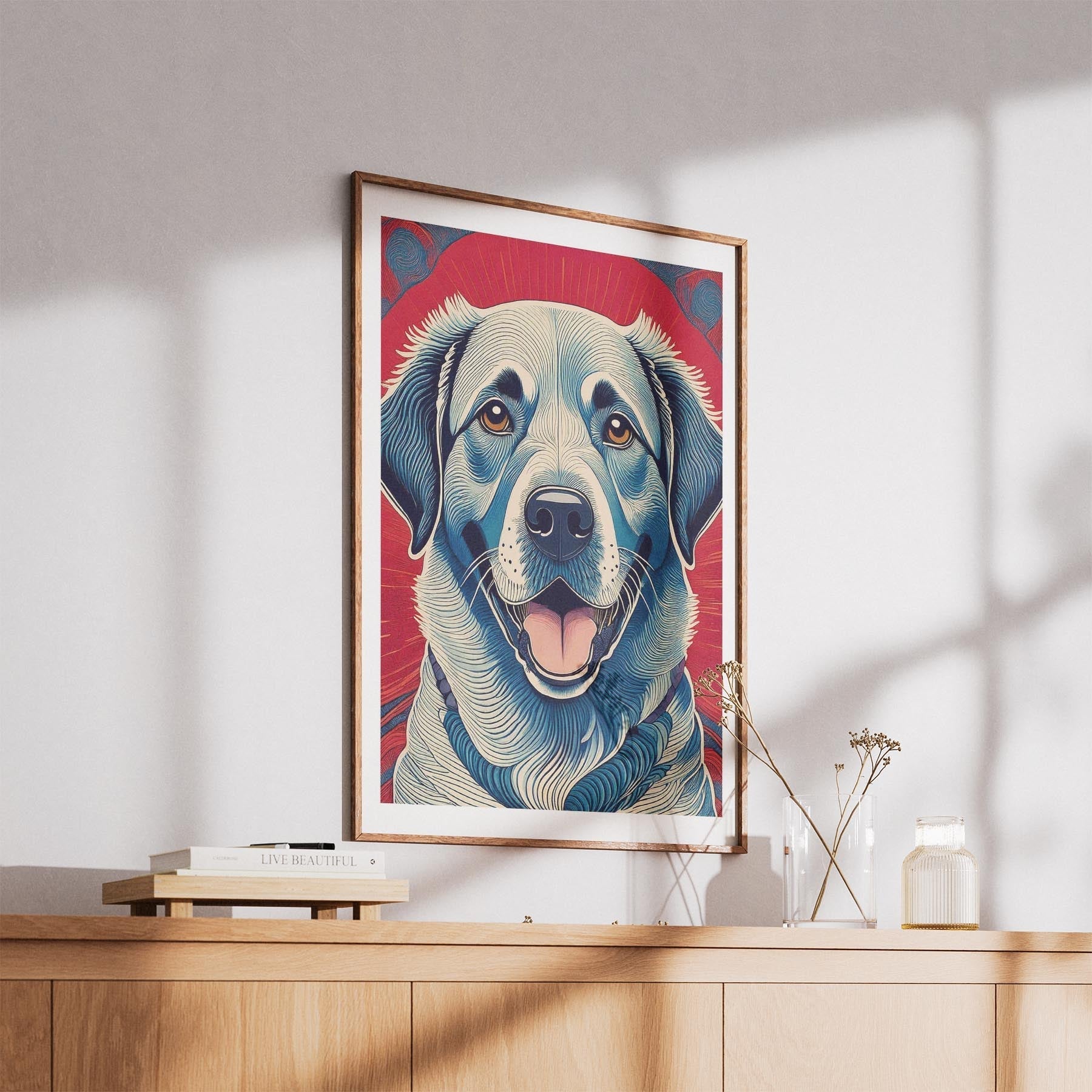 Labrador Retriever Hokusai Japanese Inspired Dog Series 1 image 5