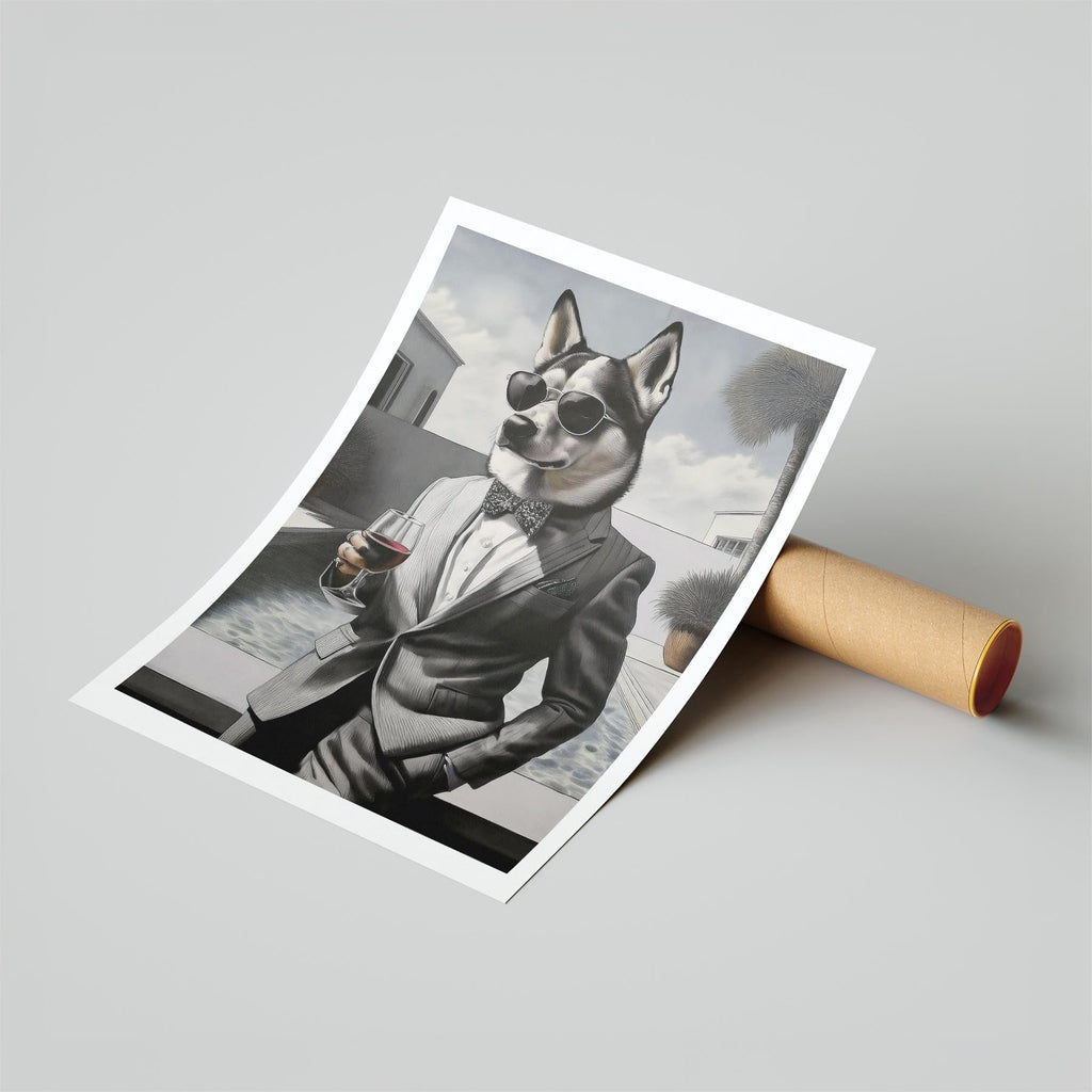 Siberian Husky The Distinguished Gentleman Dog Series image 6