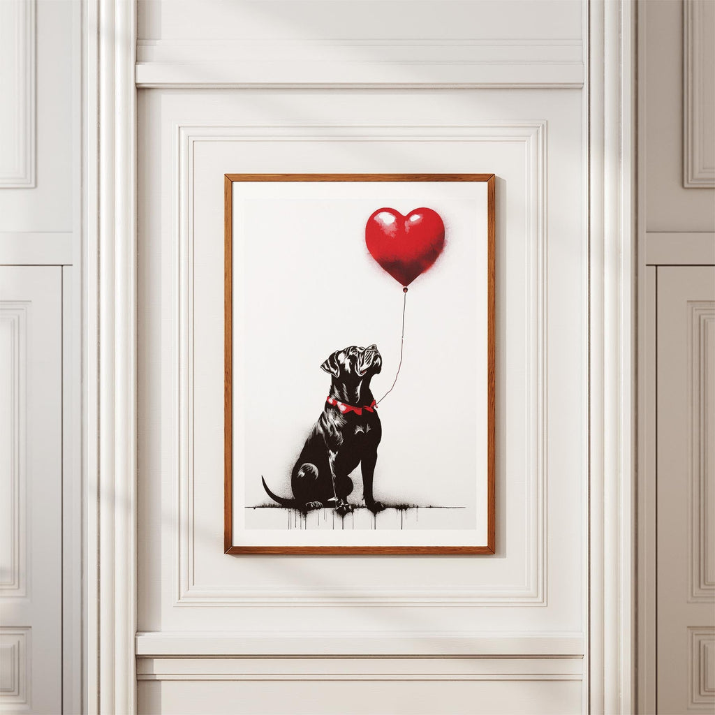 Bullmastiff DOGSY Series inspired by the Art of Banksy image 3