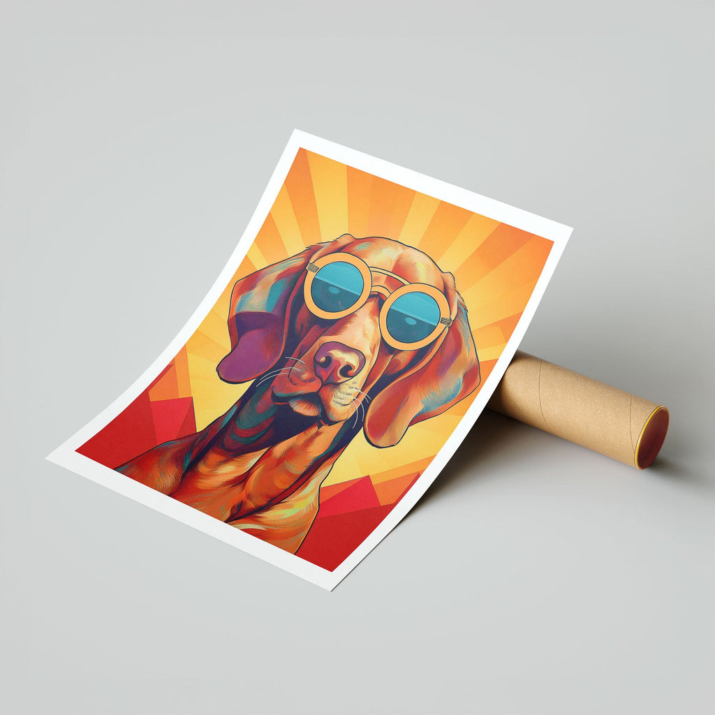 Vizsla In Colourful Sunnies 1 image 7