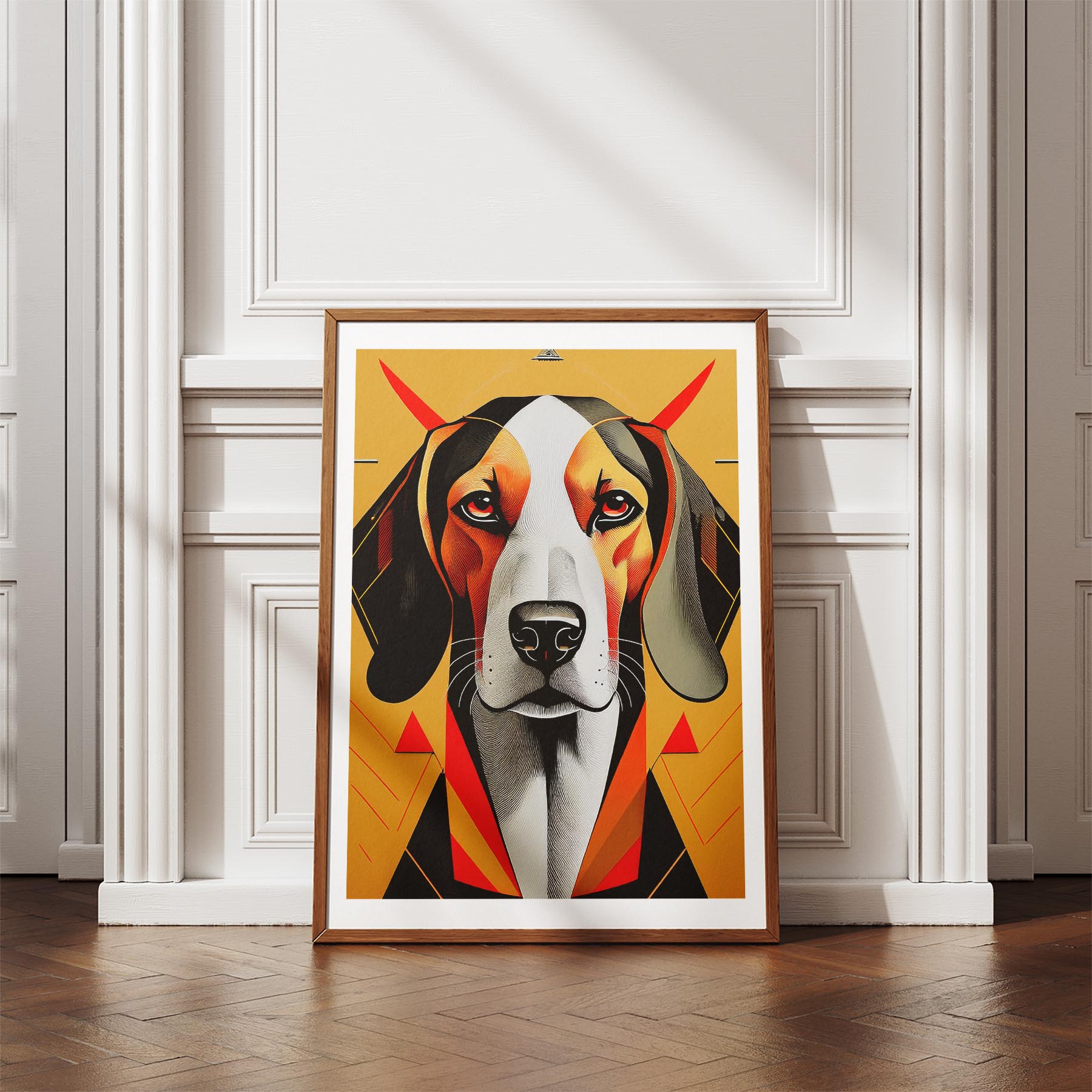 Bloodhound Geometric Orange Series image 4