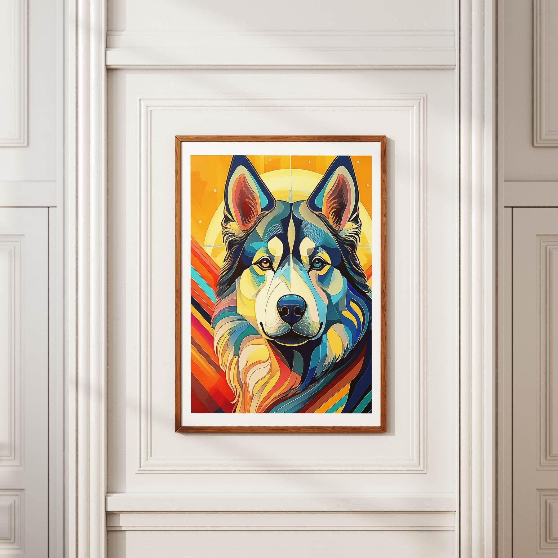 Alaskan Malamute Colour Graphics 1 image 3