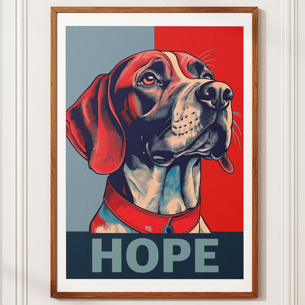 English Pointer HOPE Series Inspired by the Obama Poster image 10