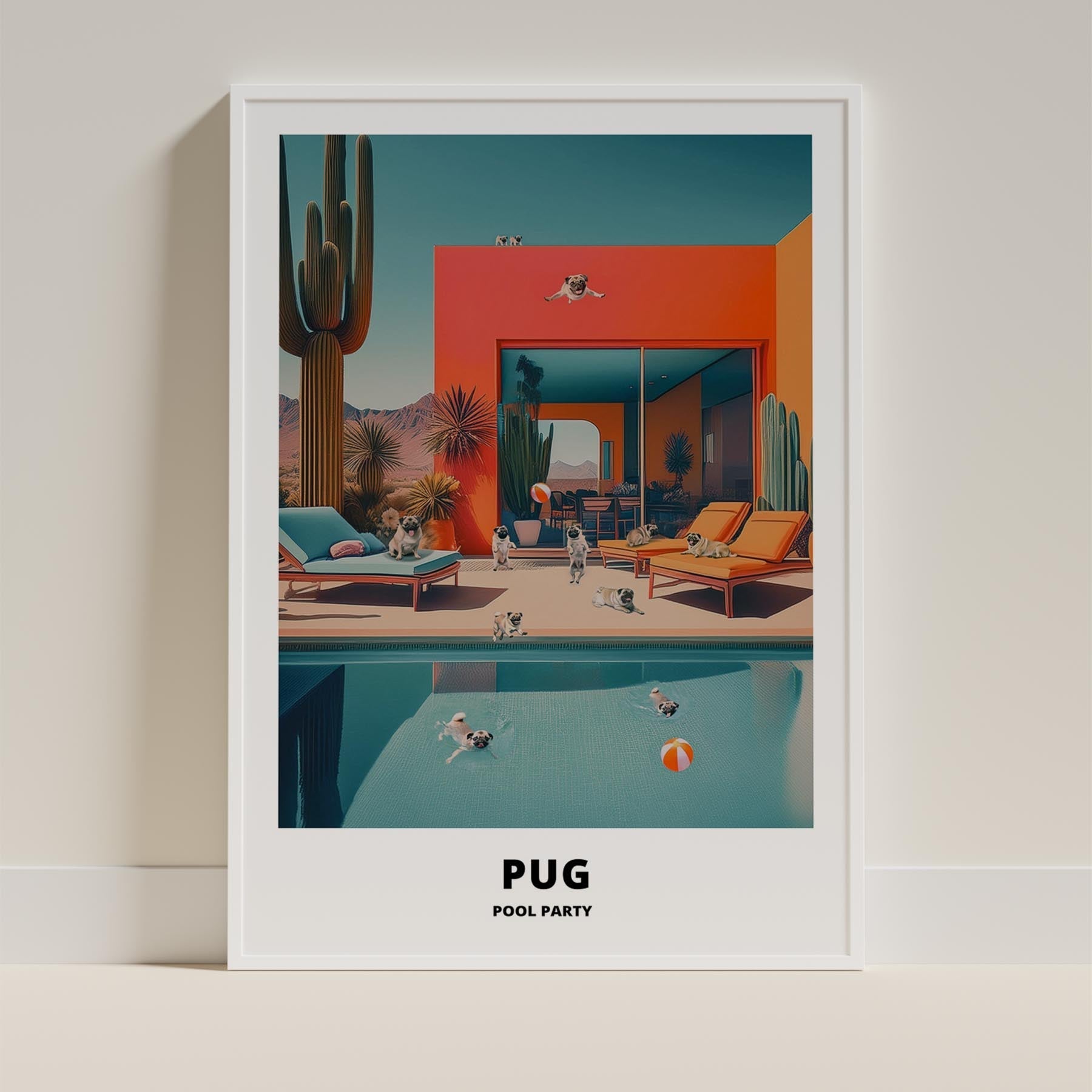 Pug Pool Party image 11