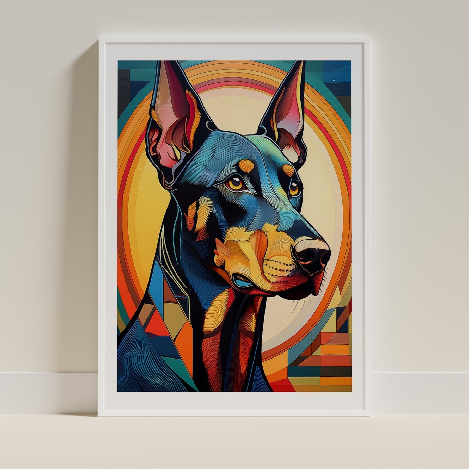 Doberman Pinscher Colour Graphics image 13