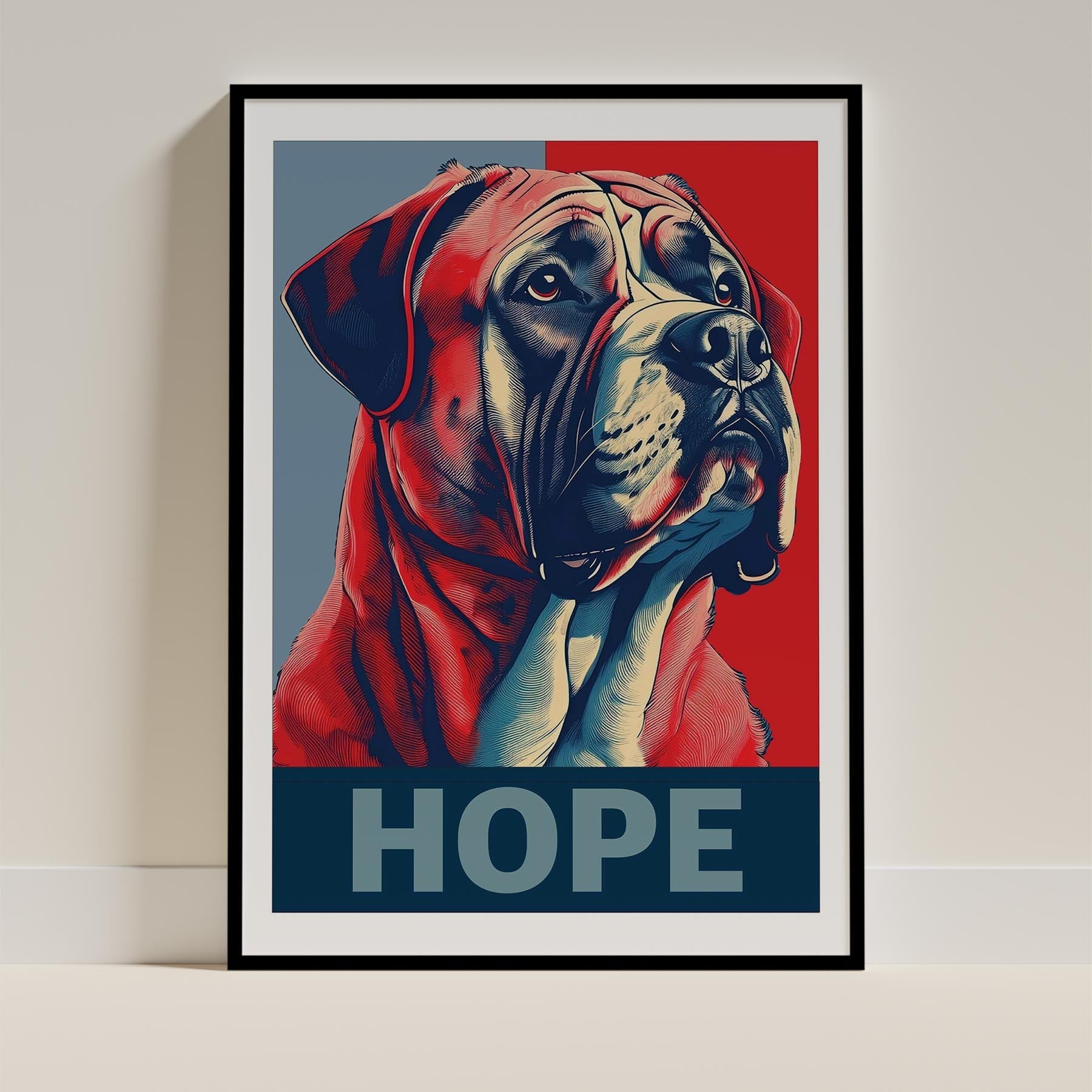 Mastiff HOPE Series Inspired by the Obama Poster image 11