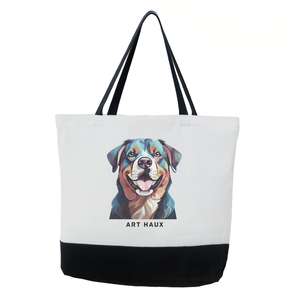 Rottweiler Chic Graphic Art Bag image 0