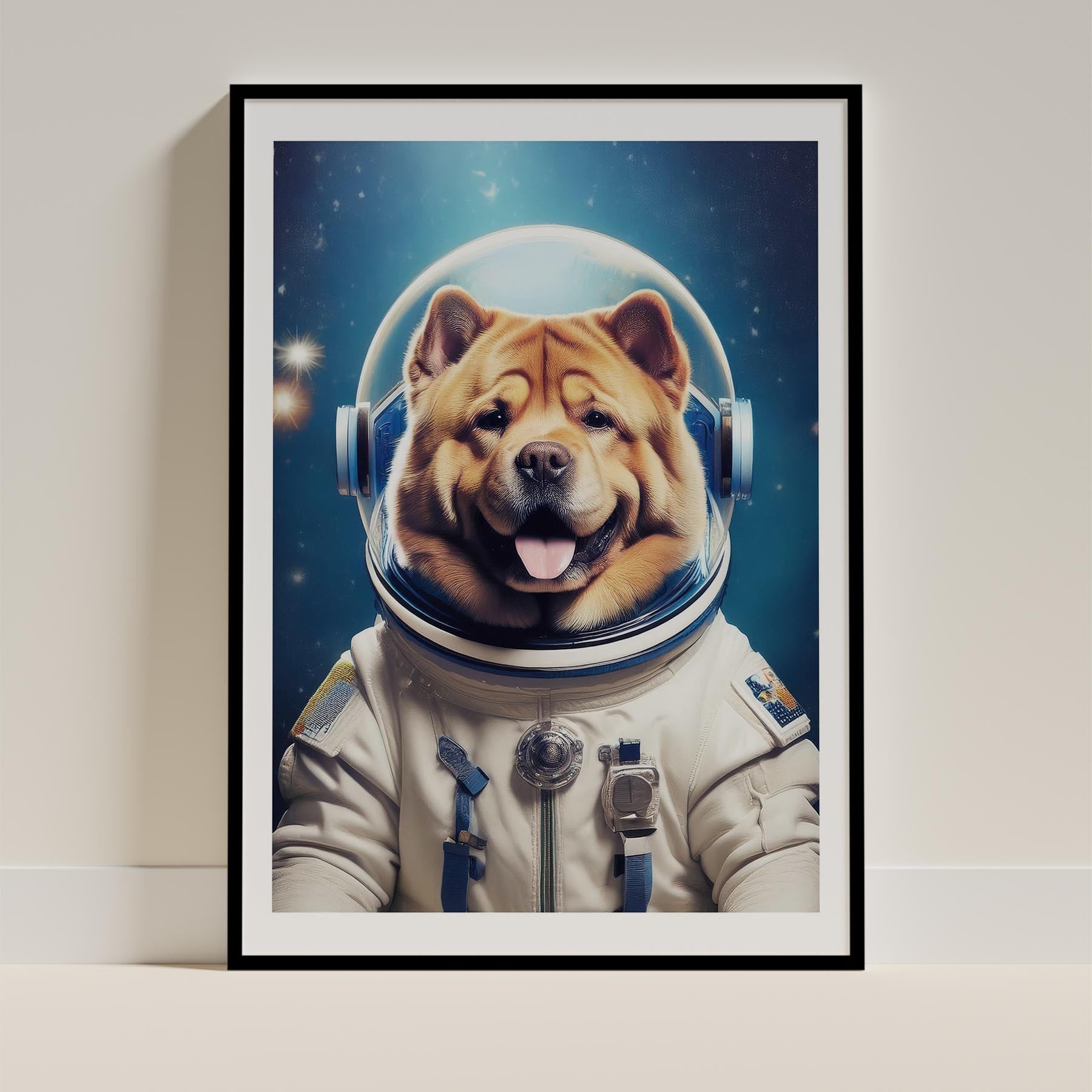 Chow Chow Astronaut Dog Series image 11