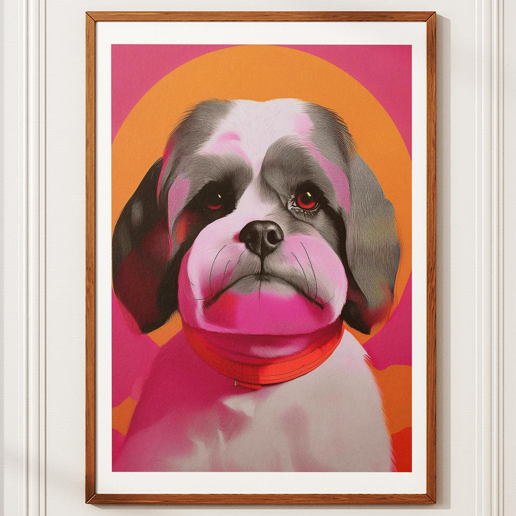 Shih Tzu Modern Pop Dog Series image 10