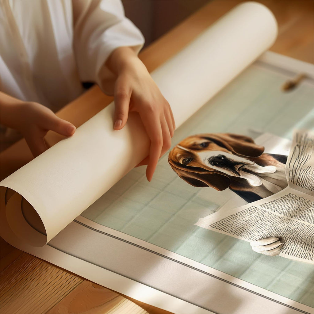 Beagle Toilet Humour Dog Series 1 image 1