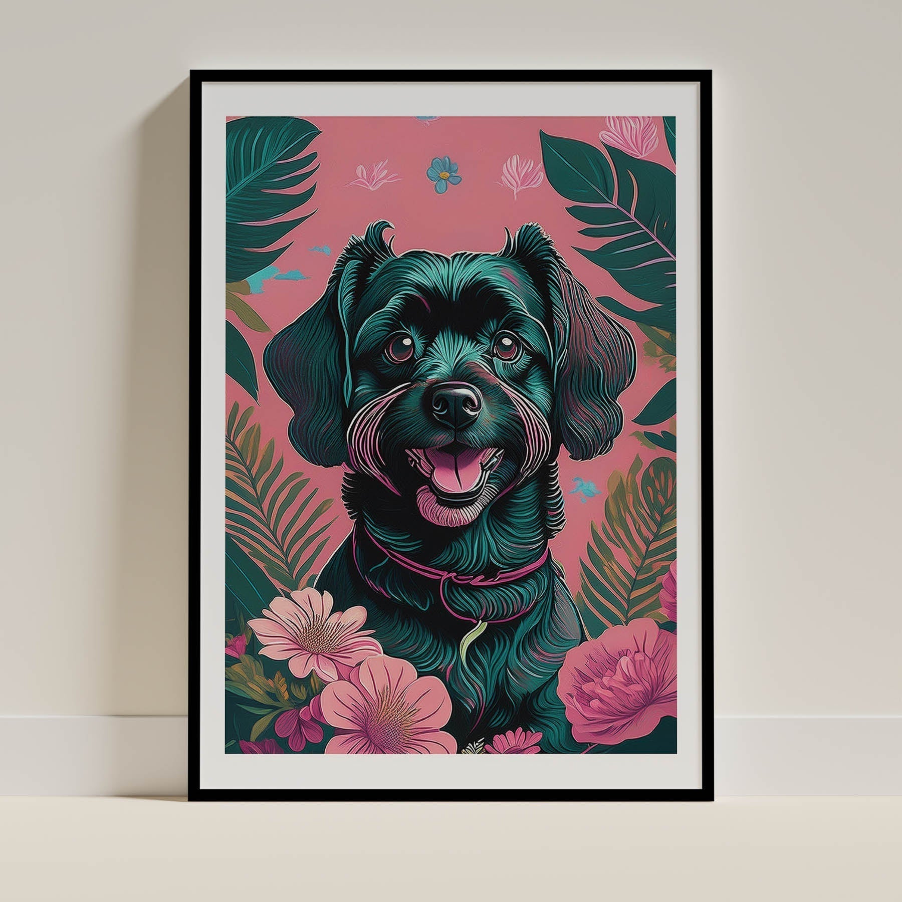 Chipoo Dog Art Print Unframed | 4 Unique Designs | Wall Art Gift for Dog Lovers - Image 3 | Dogsy & Co