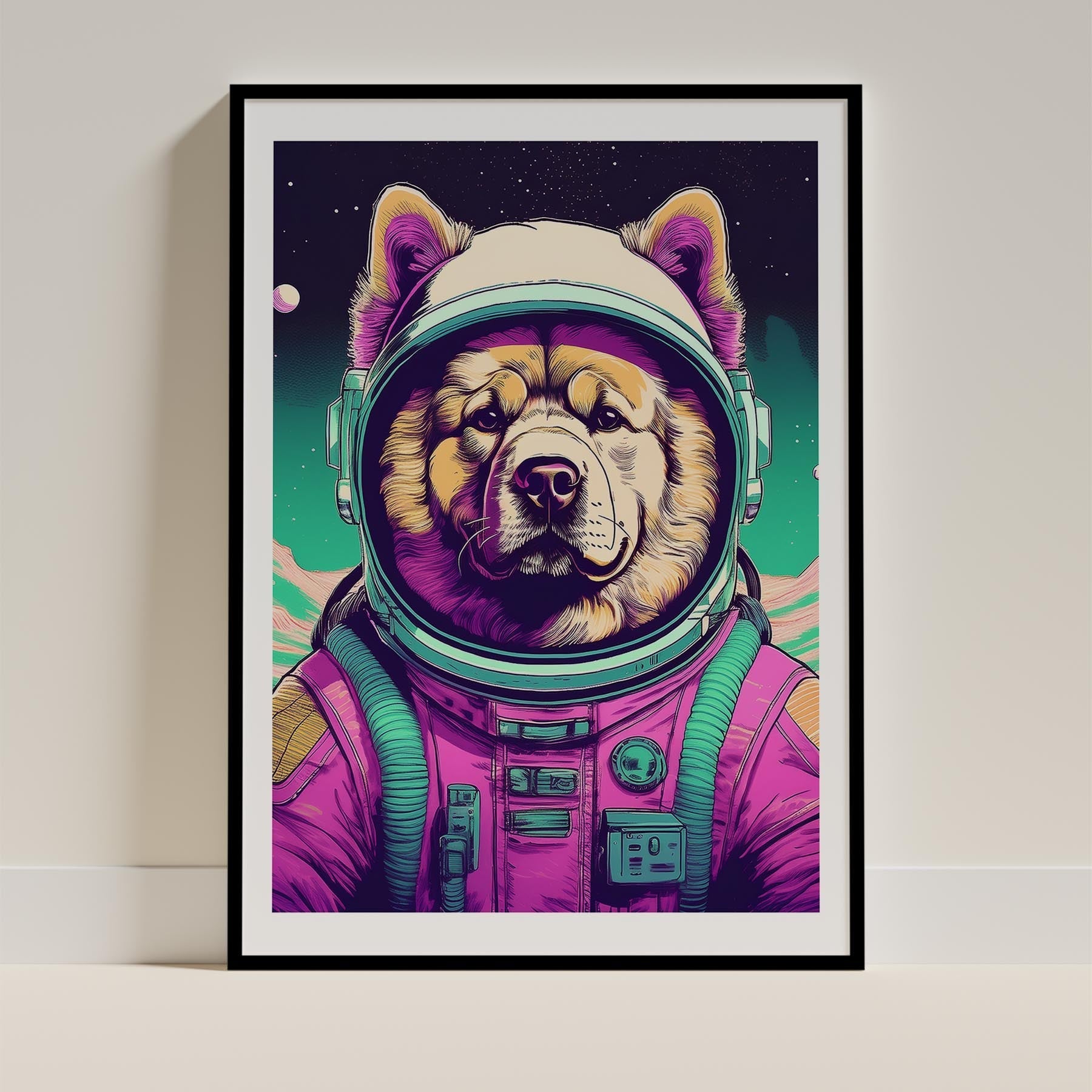 Chow Chow Space Dogs Series image 0