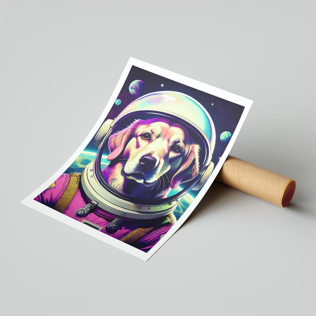Golden Retriever Space Dogs Series image 6