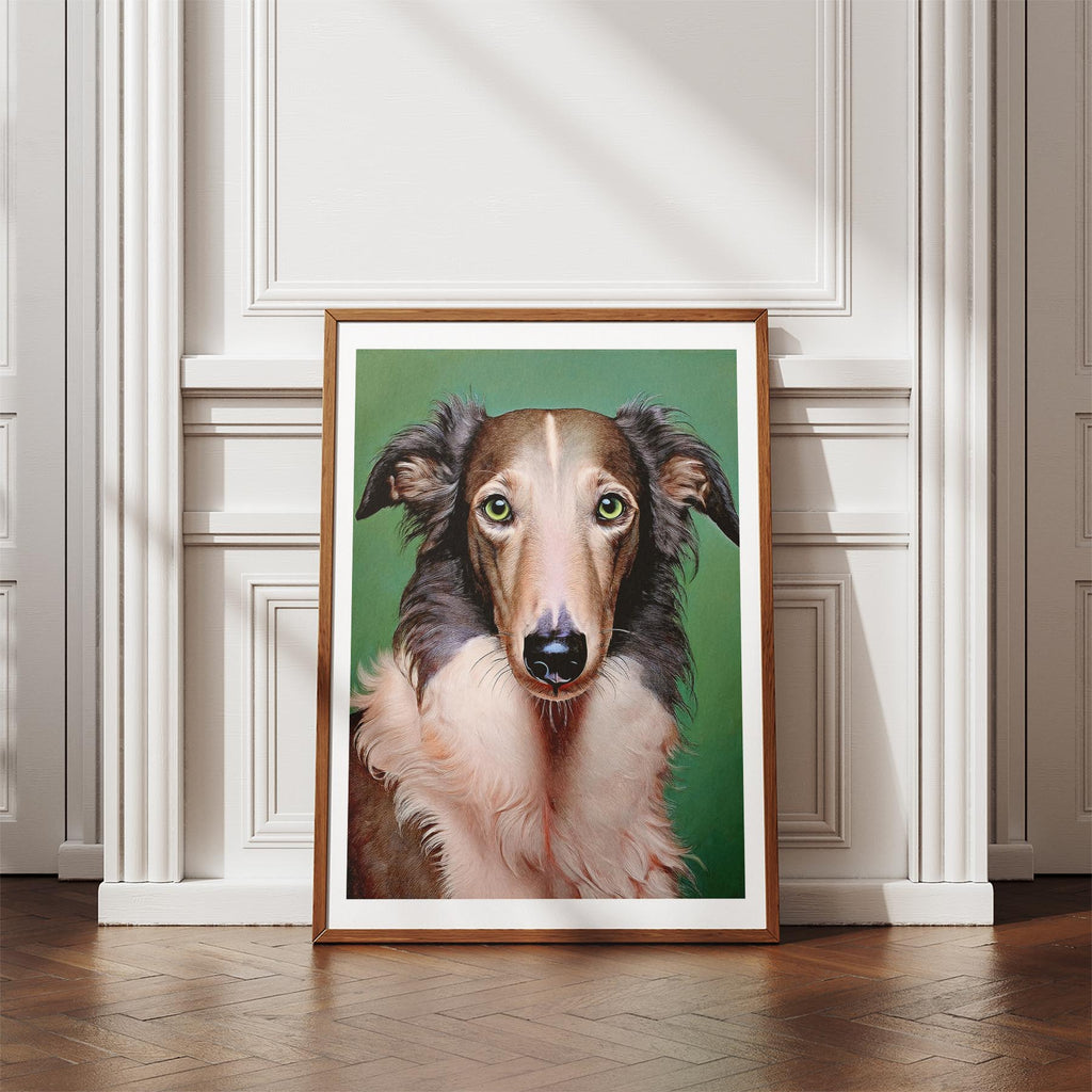 Borzoi Green Painted Series image 4
