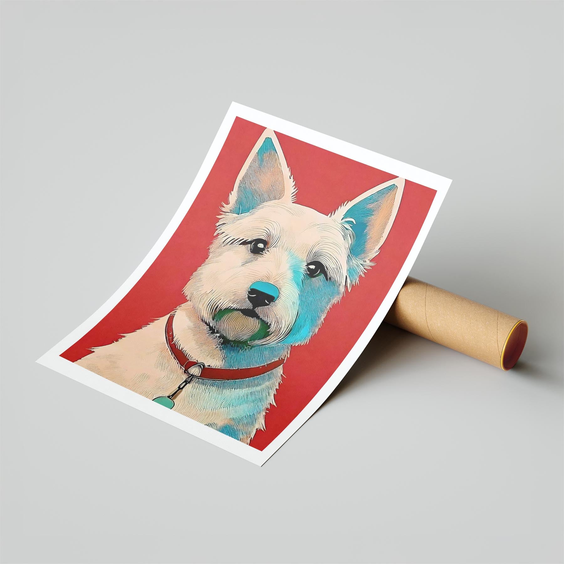 Australian Terrier Red Dog Series image 6