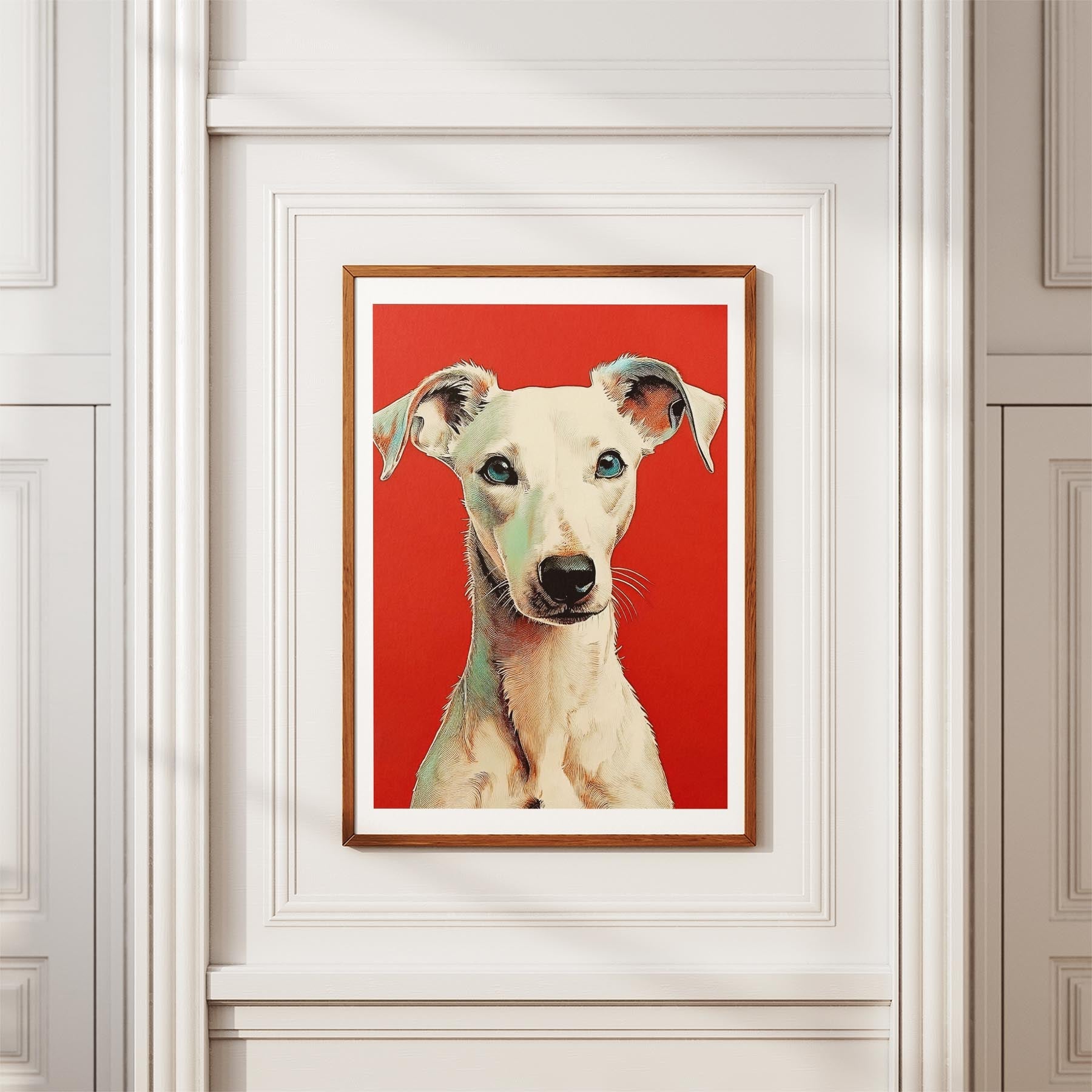 Whippet Red Dog Series image 3