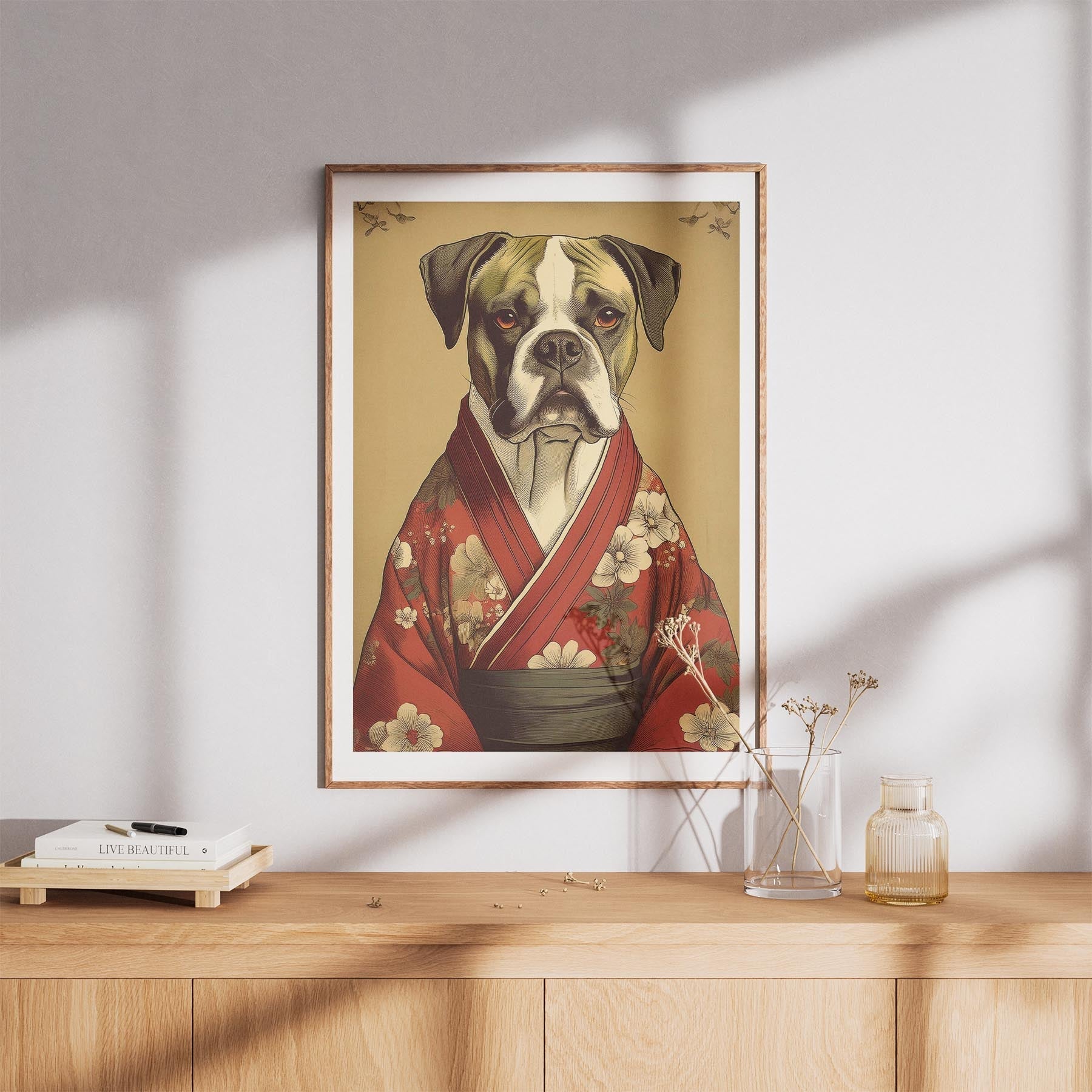 Boxer Japanse Kimono Dog Series image 8