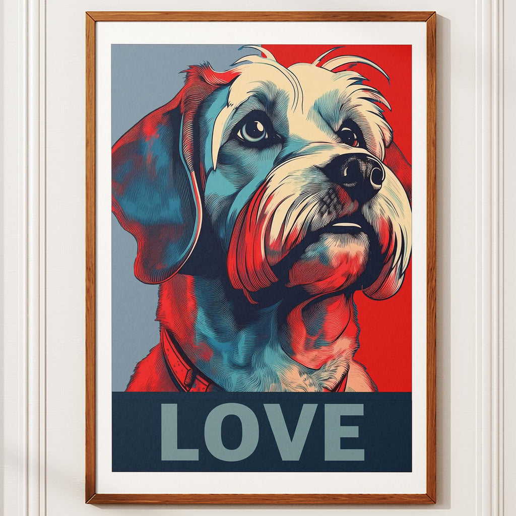 Maltese LOVE Series Inspired by the Obama Poster image 10