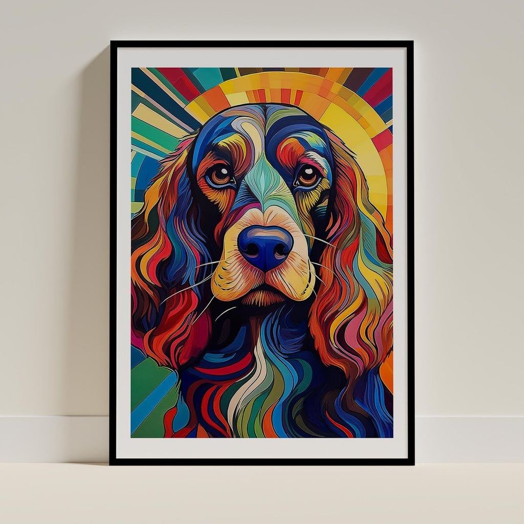 Cocker Spaniel Colour Graphics 1 image 0