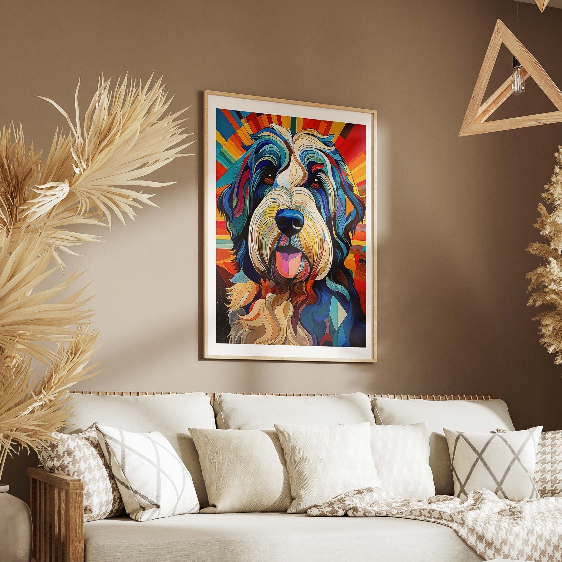 Old English Sheepdog Colour Graphics 1 image 5