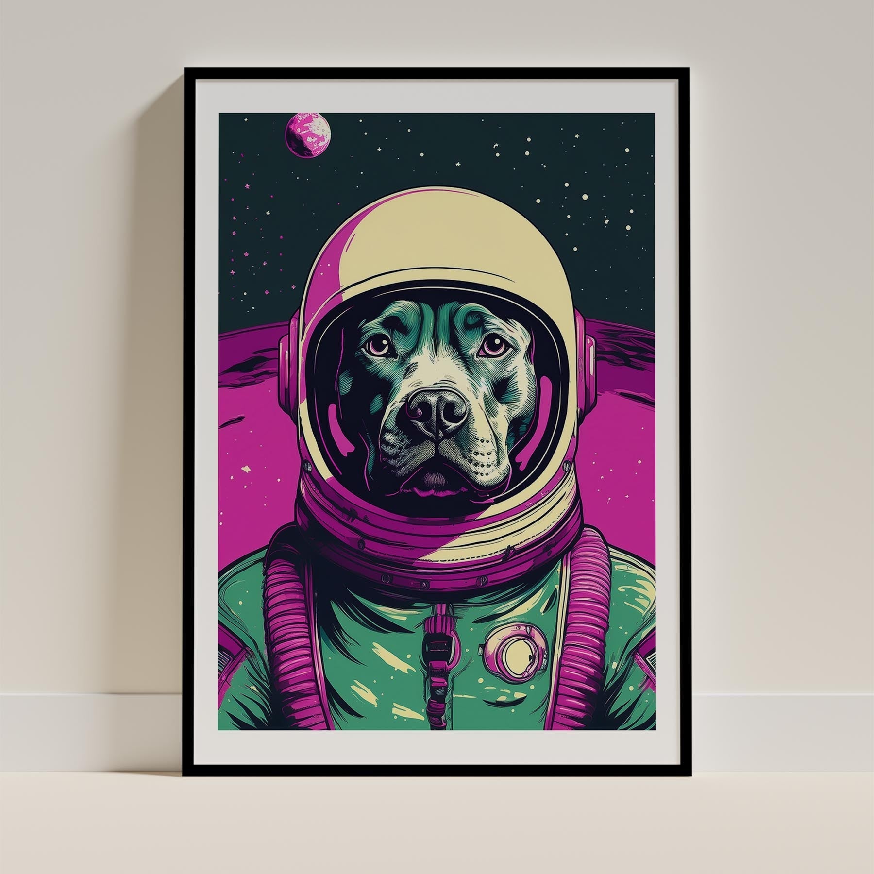 American Pitbull Terrier Space Dogs Series image 0