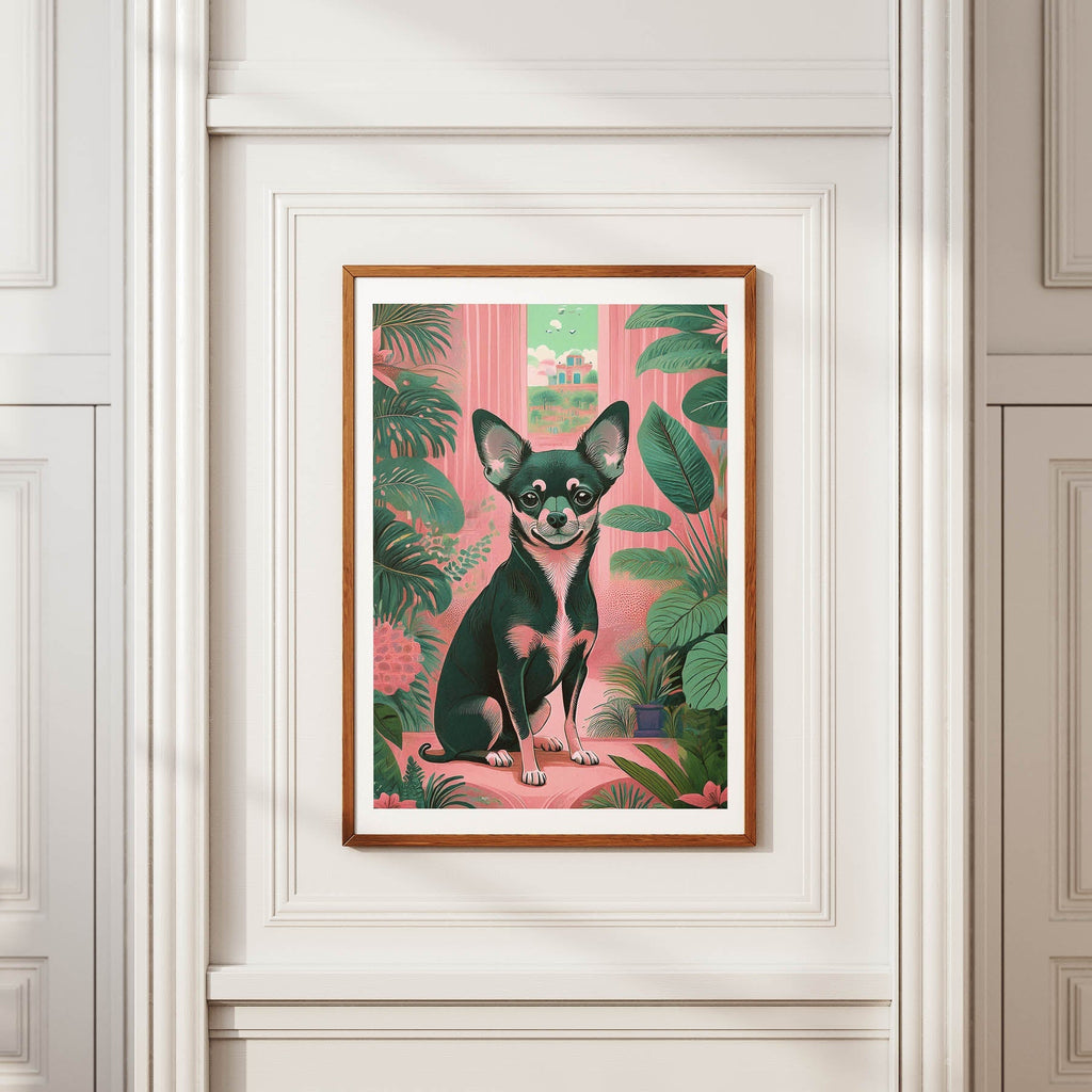 Chihuahua Flowery Dog image 3