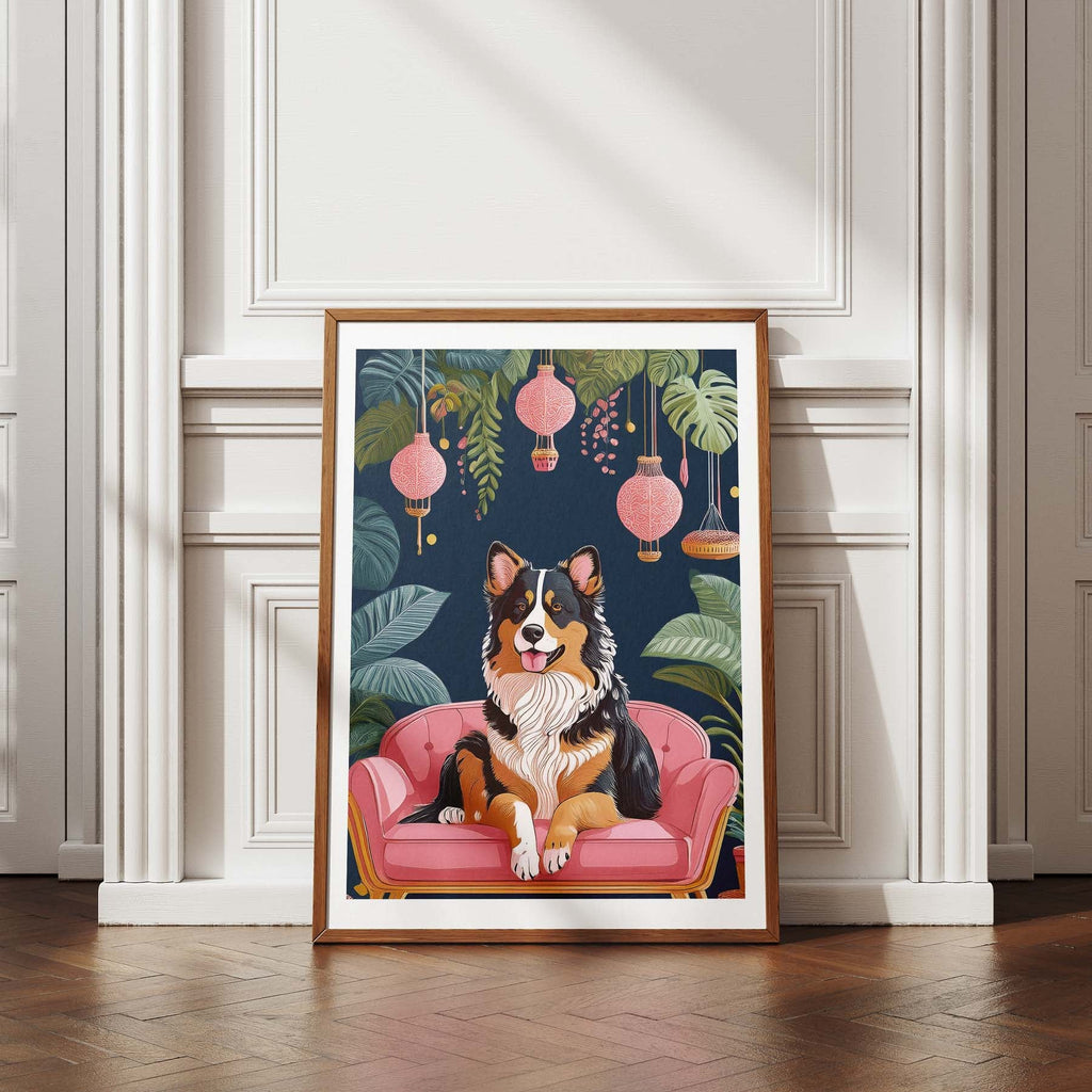 Australian Sheep Dog  Just Lounging Around image 4