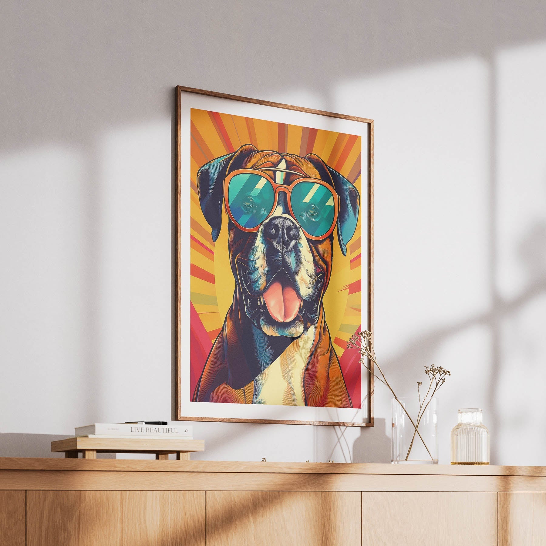 Boxer In Colourful Sunnies 1 image 6