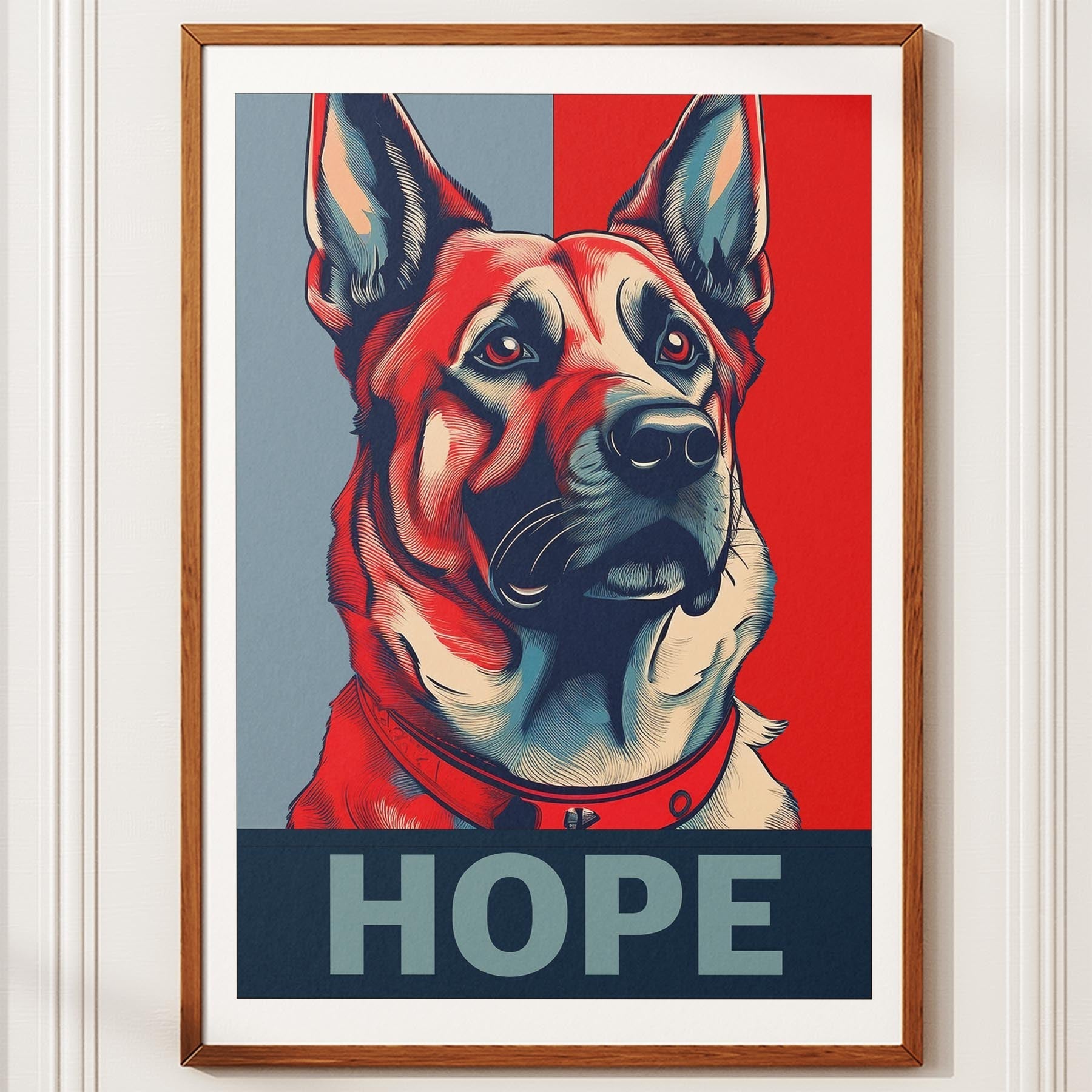 German Shepherd HOPE Series Inspired by the Obama Poster image 10
